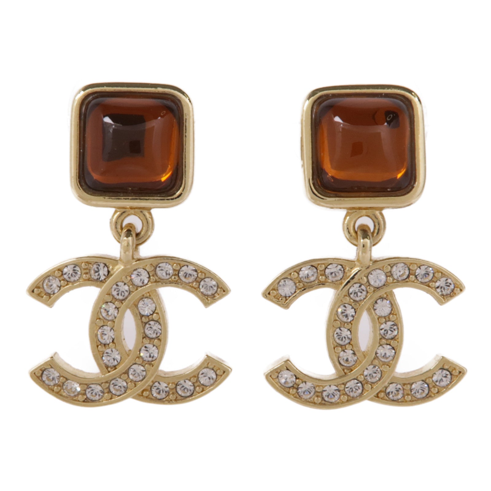 CHANEL PVC/金屬Earrings耳環