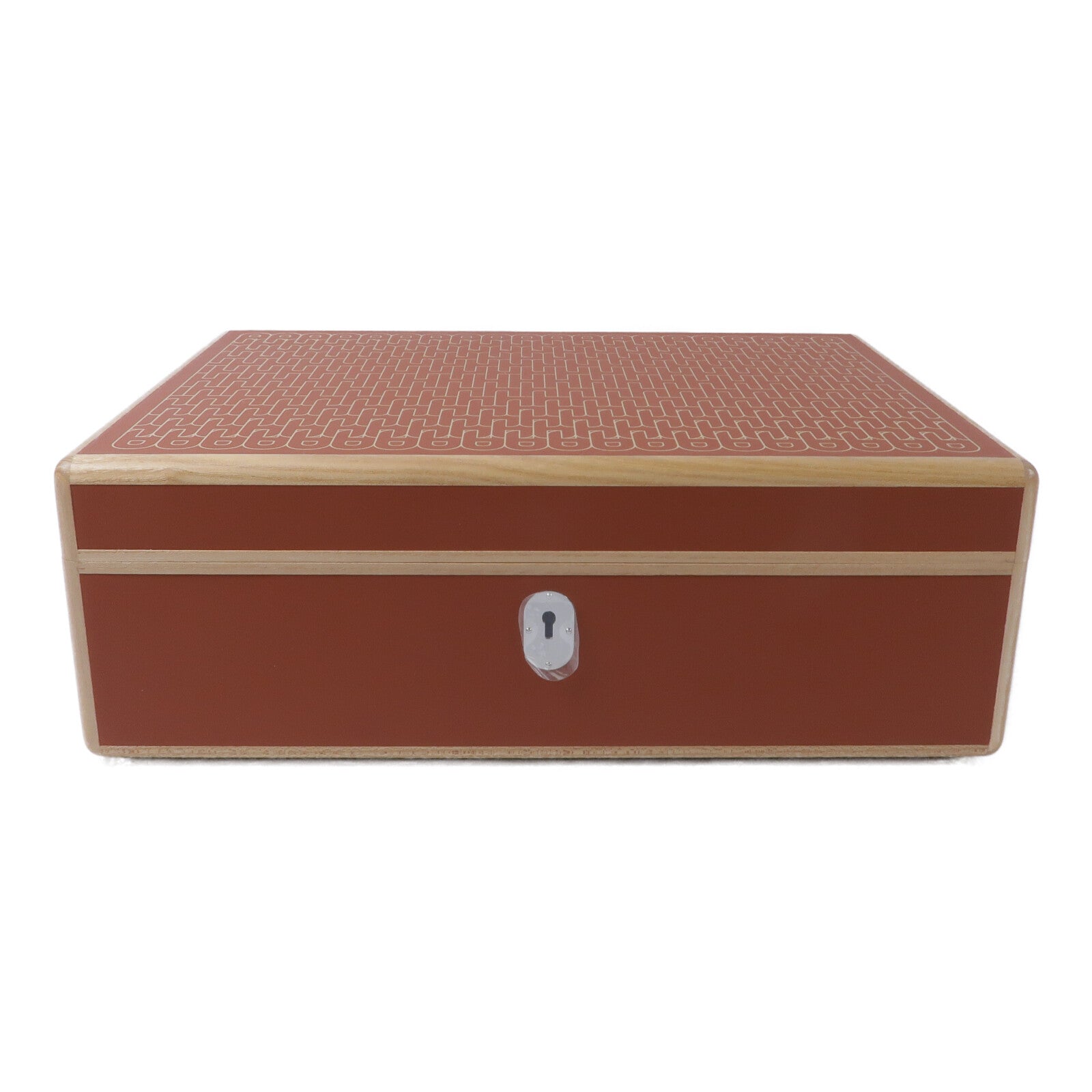 HERMES 木材/絨布Amalthee Metamorphose Jewellery Box首飾箱