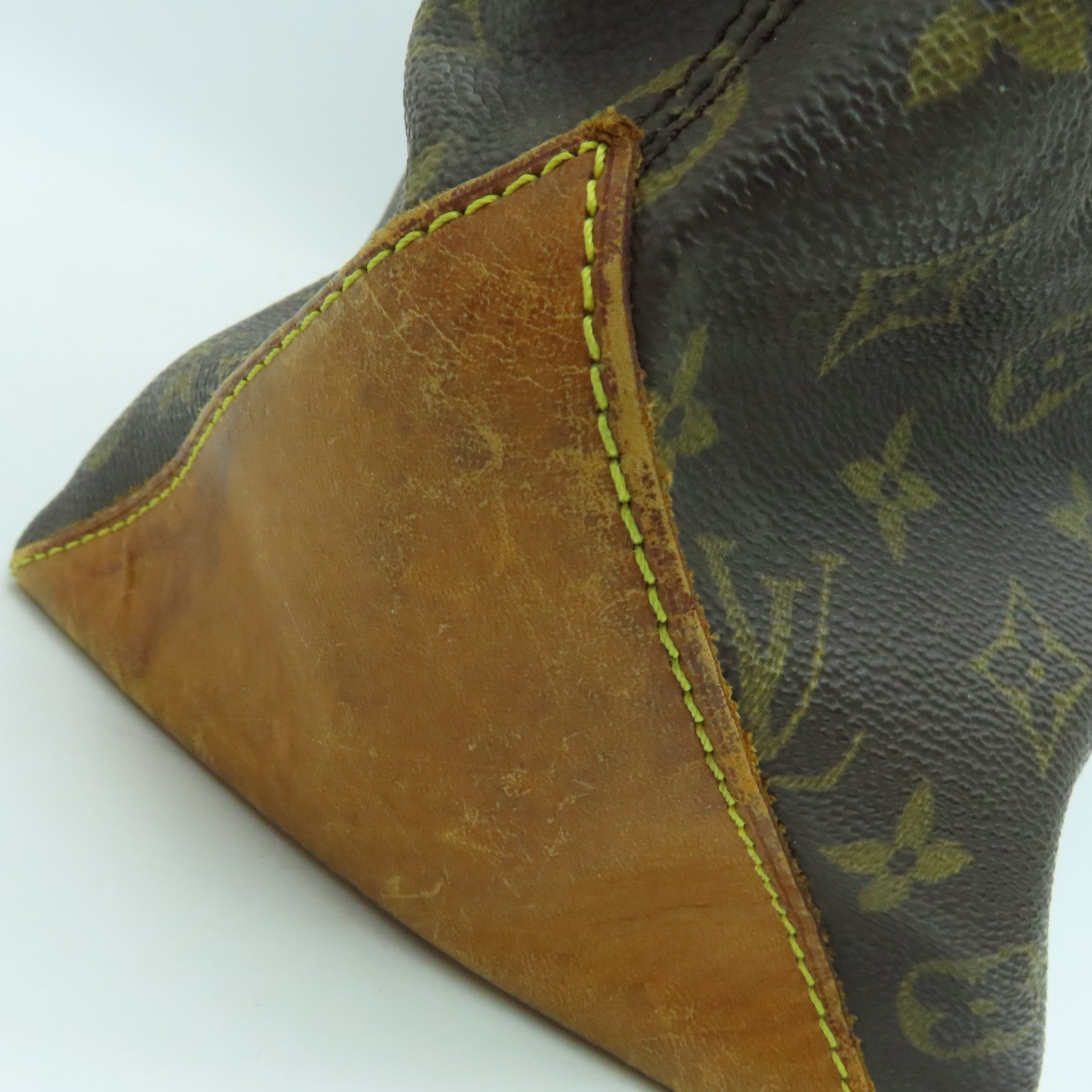 LOUIS VUITTON 【激減優惠】Monogram Cabas Alto Tote Bag金扣手挽袋啡色