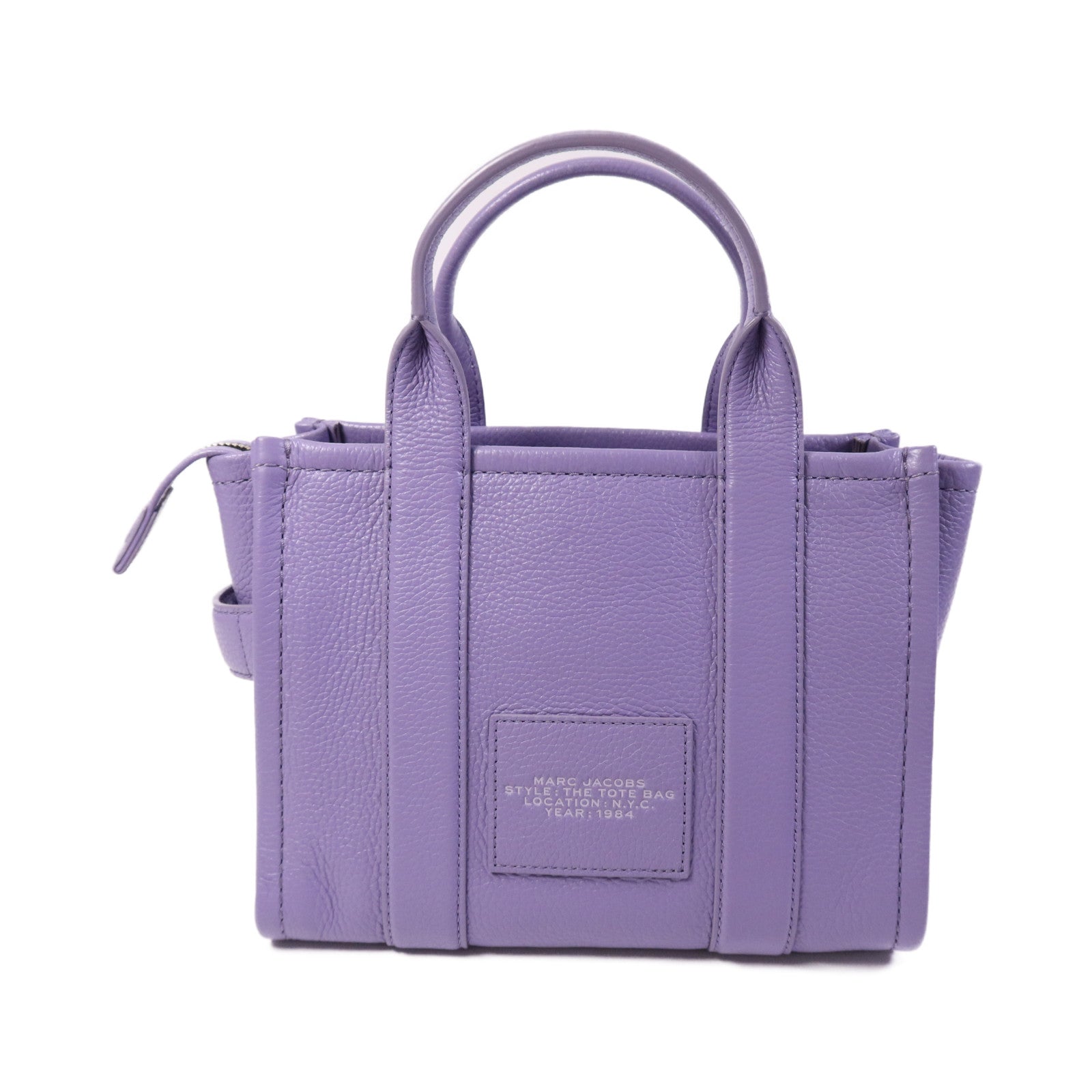 MARC JACOBS 牛皮皮革Shoulder Bag銀扣手挽肩背兩用袋