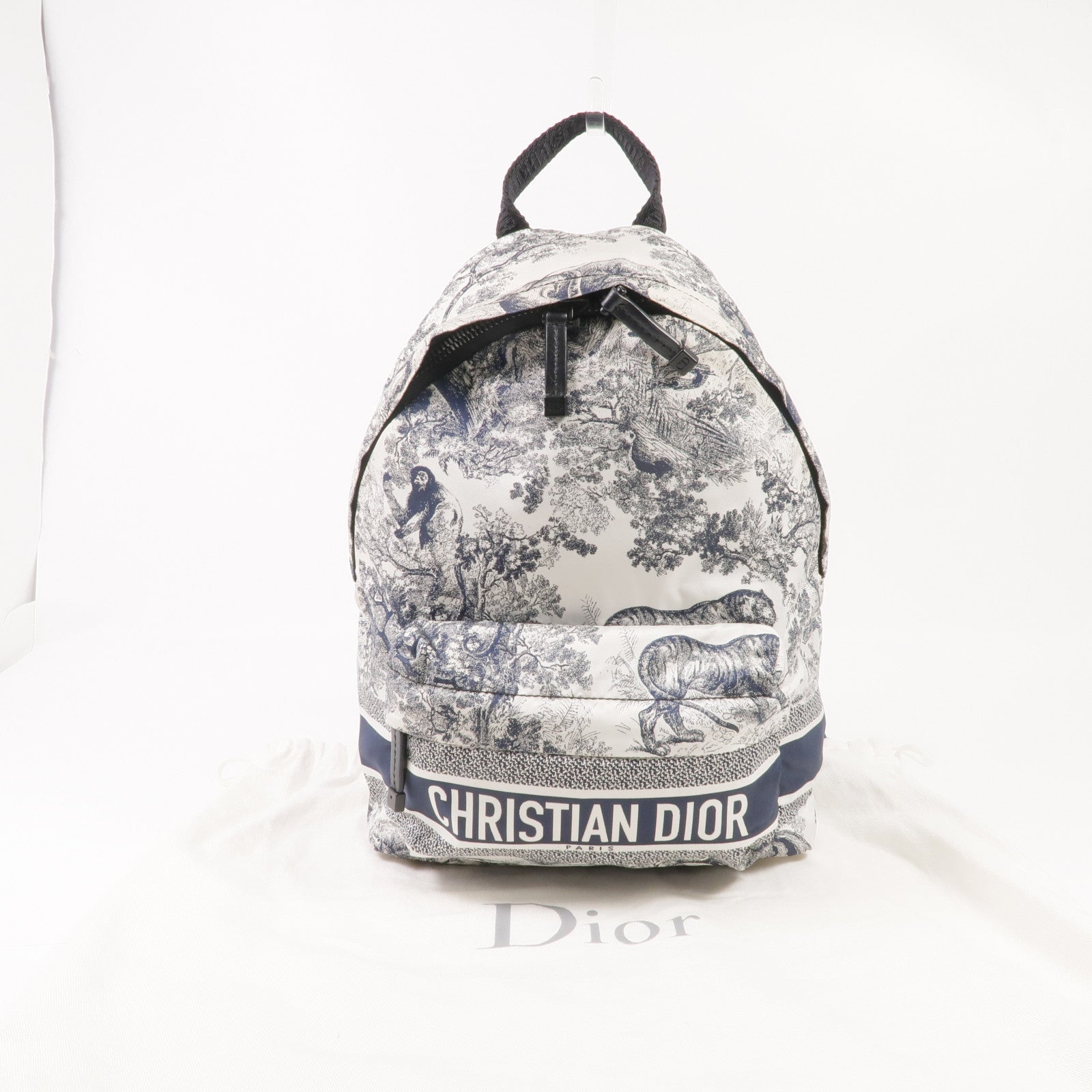 Dior 帆布Toile de Jouy Backpack背包