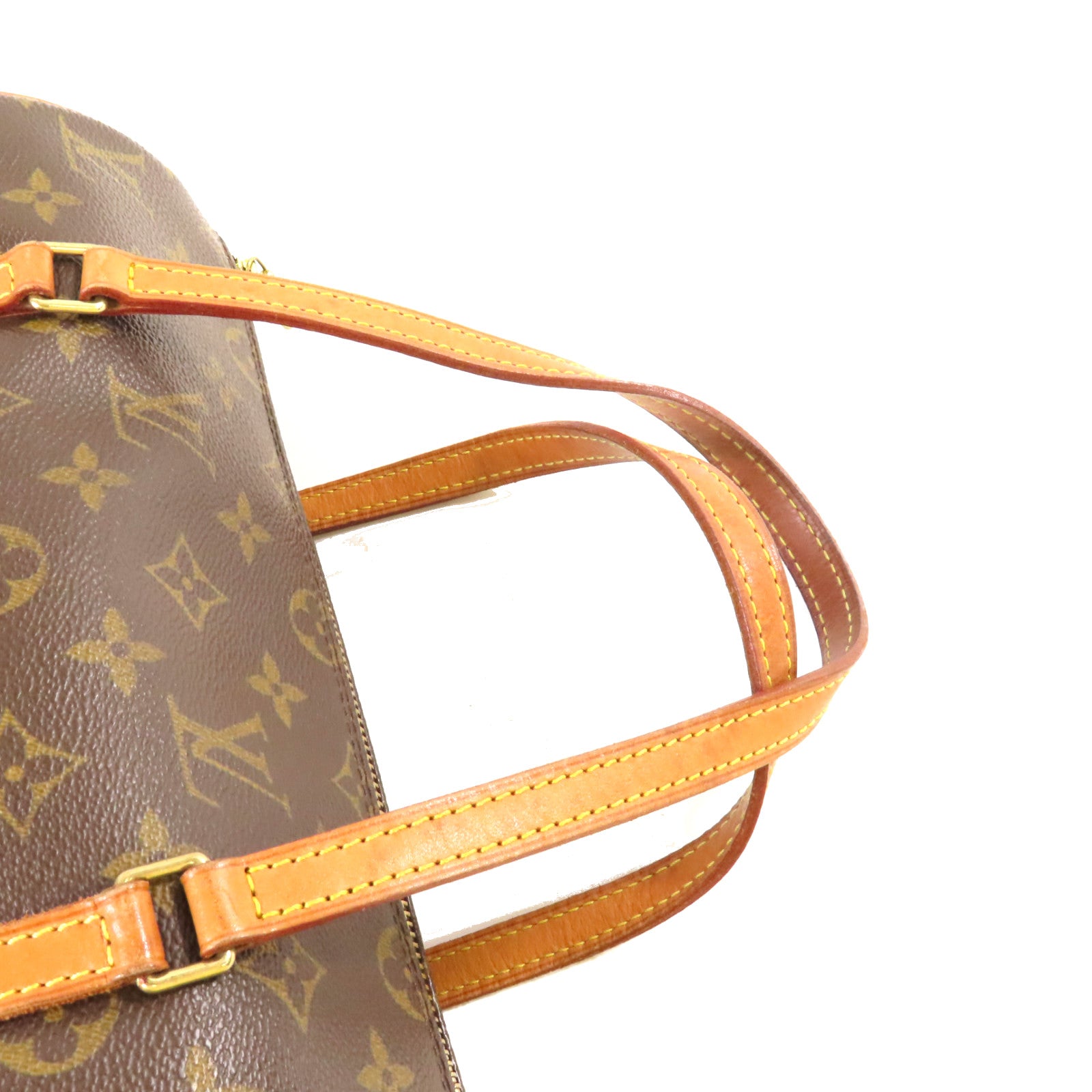 LOUIS VUITTON 【激減優惠】Monogram Papillon PM Handbag金扣手挽袋啡色