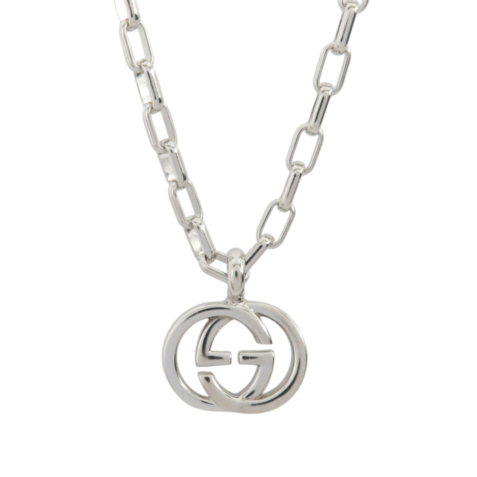 GUCCI 925純銀GG Necklace項鏈