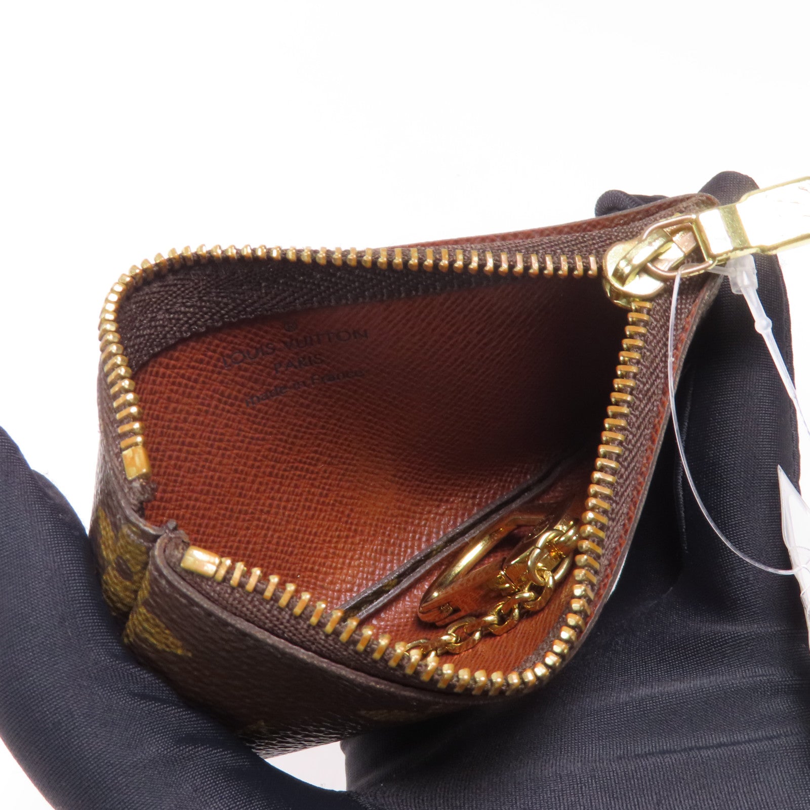 LOUIS VUITTON Monogram Key Pouch金扣鎖匙包