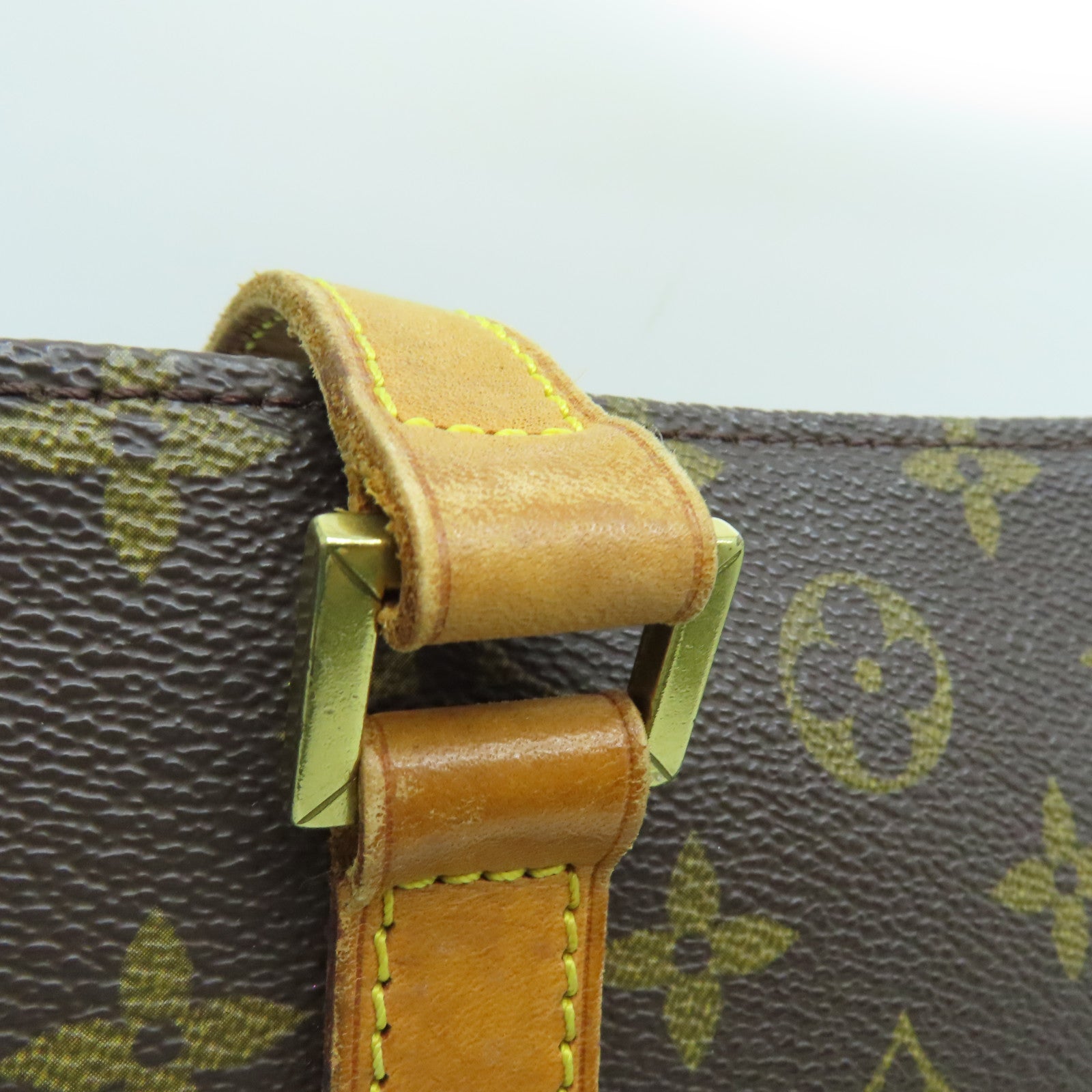 LOUIS VUITTON 【激減優惠】Monogram Cabas Alto Tote Bag金扣手挽袋啡色