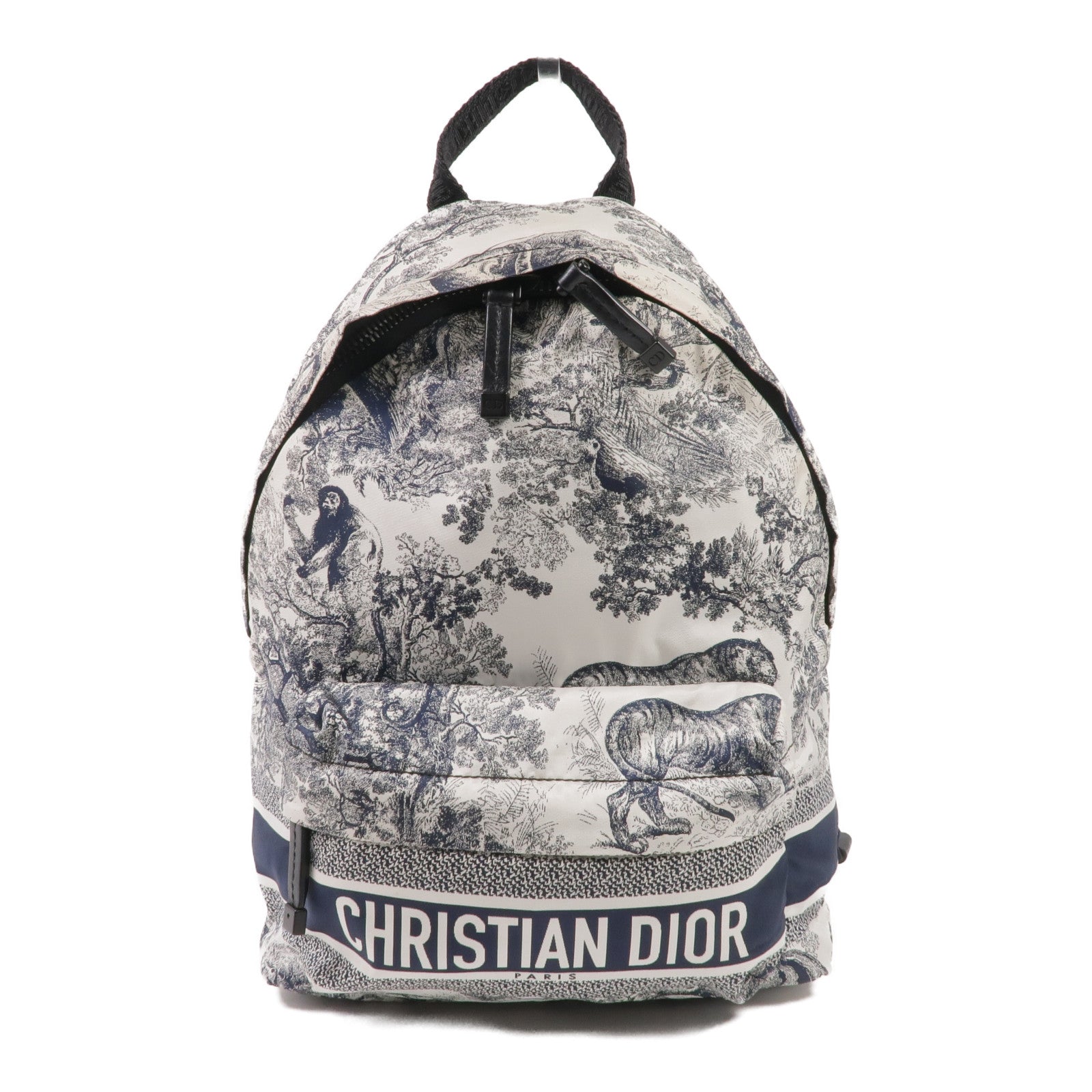 Dior 帆布Toile de Jouy Backpack背包