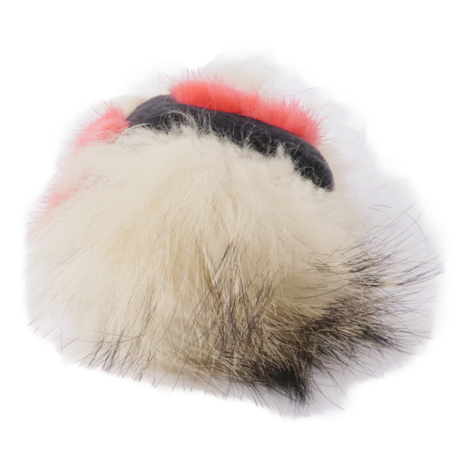 FENDI 毛皮Charm銀扣掛飾