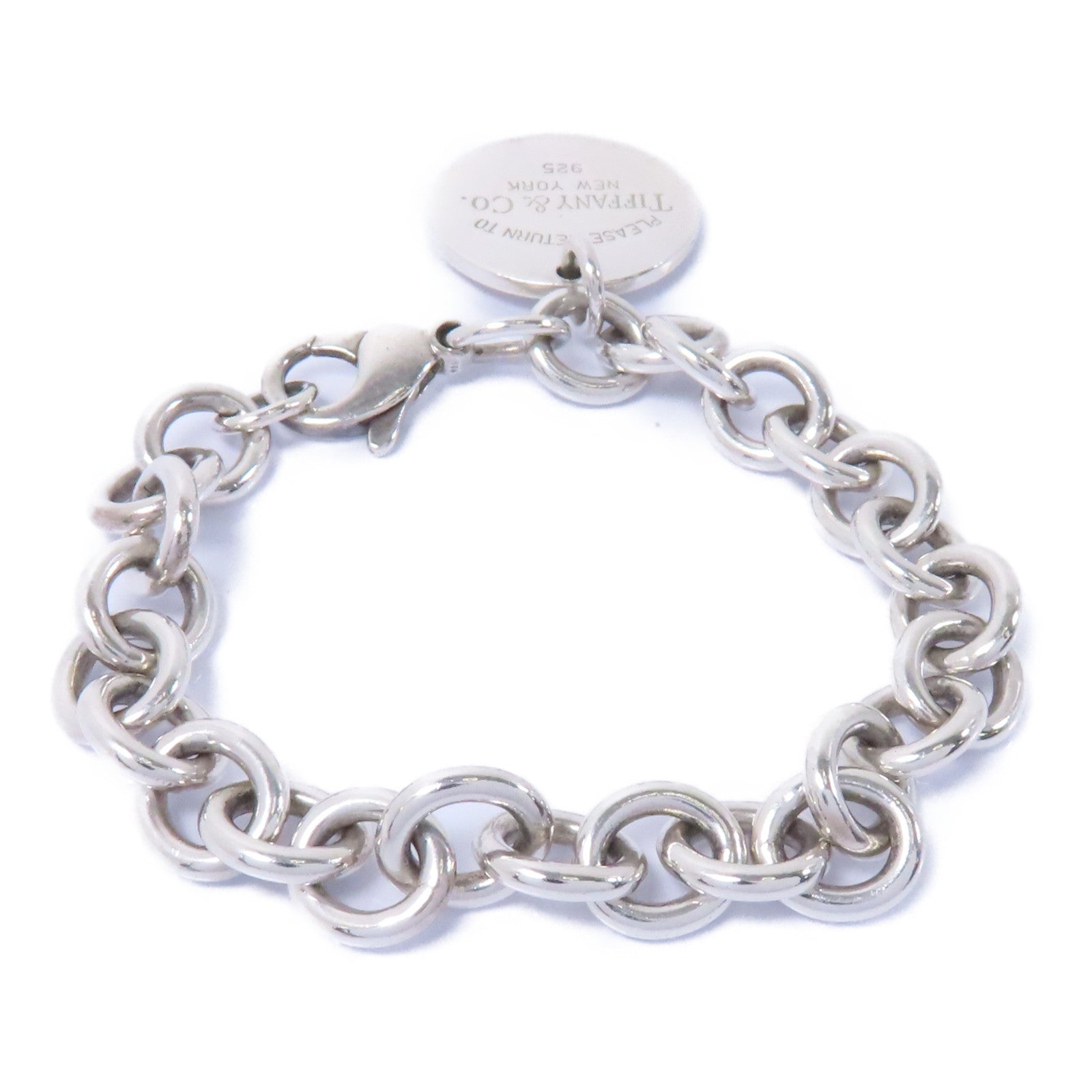 TIFFANY＆CO 925純銀Return To Tiffany Bracelet手鏈