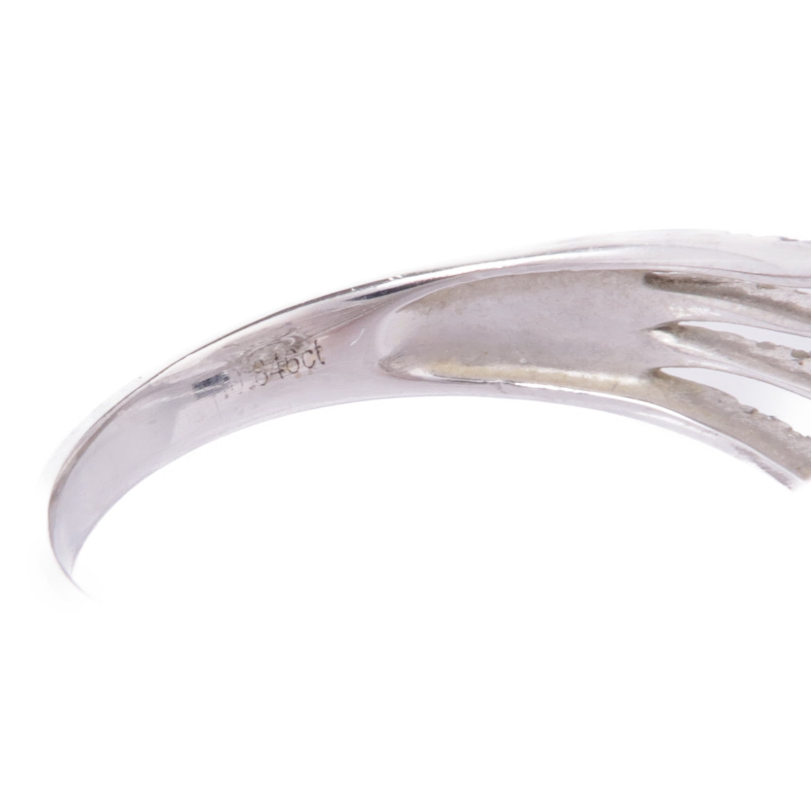 JEWELRY 18K白金Diamond Ring鑽石戒指US#9.75