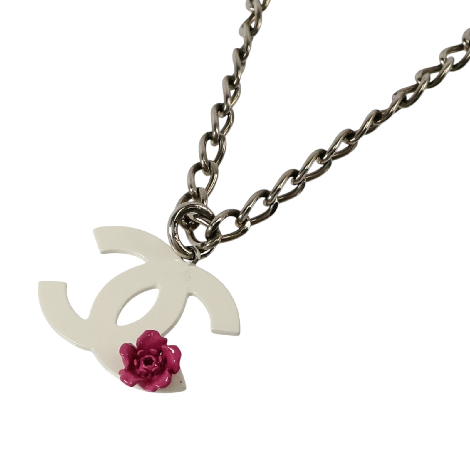 CHANEL 金屬/PVC Necklace項鏈