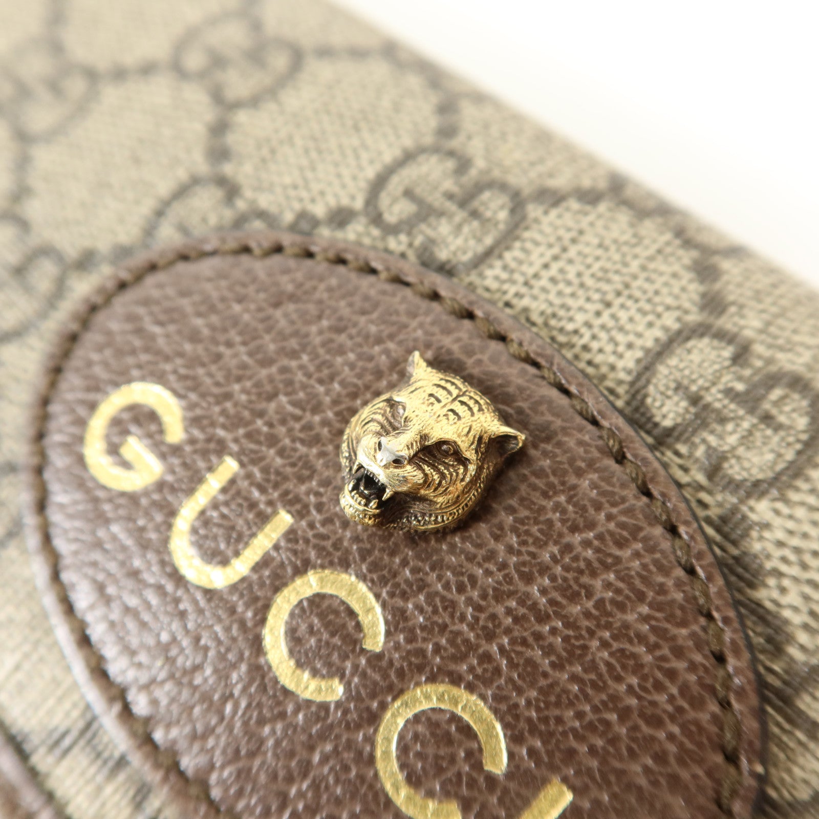 GUCCI 塗層帆布Neo Vintage Belt Bag金扣腰包