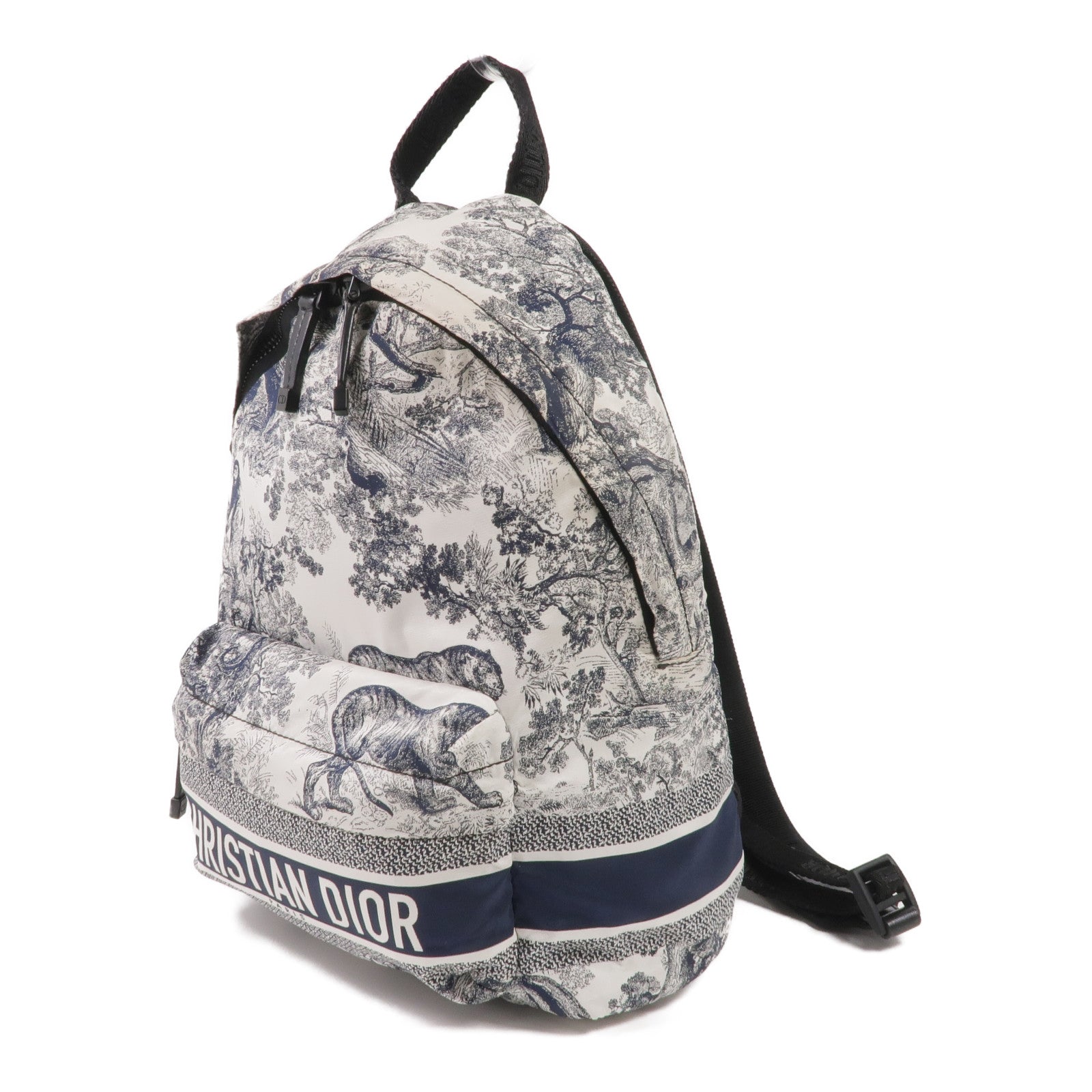 Dior 帆布Toile de Jouy Backpack背包
