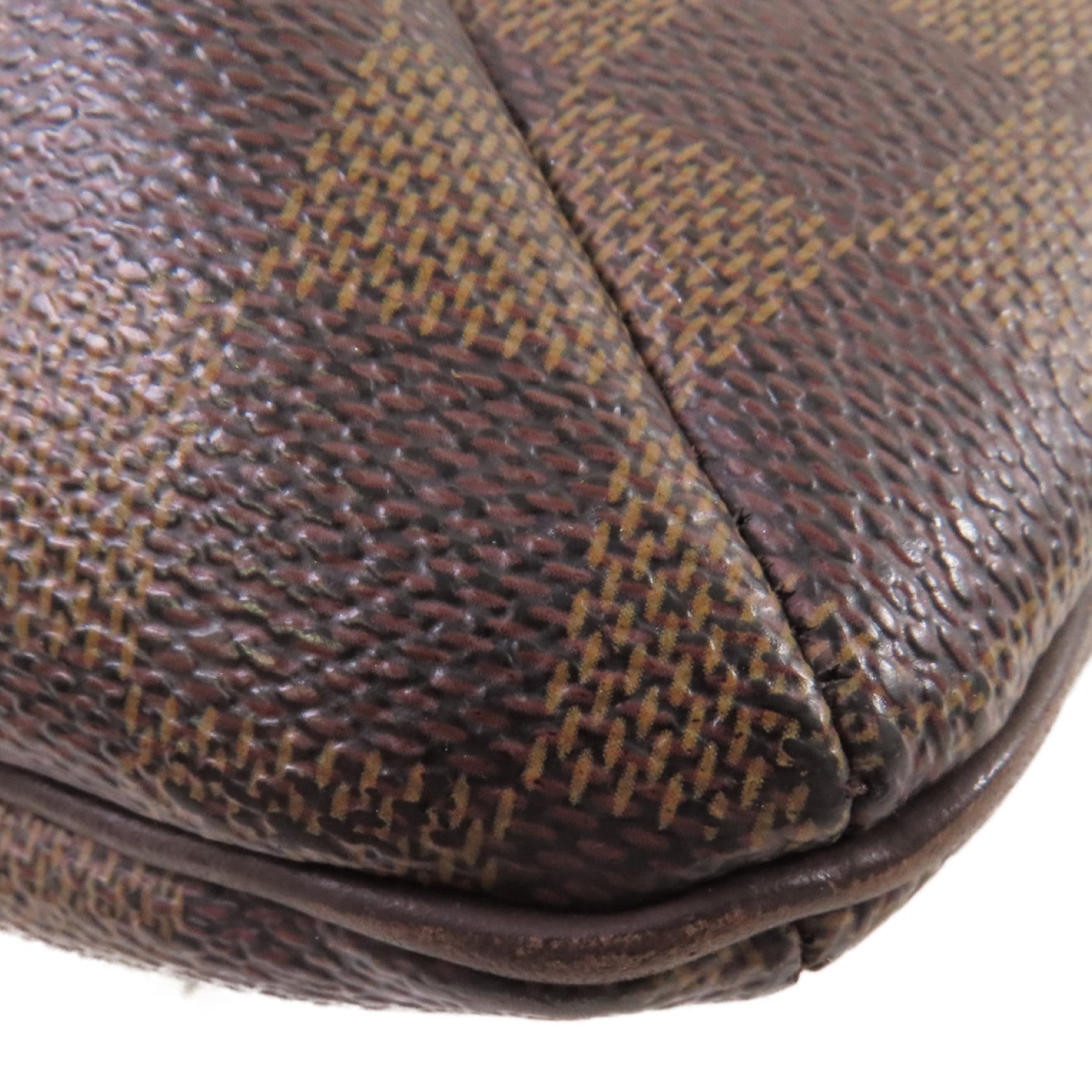 LOUIS VUITTON 【激減優惠】Damier Ebene Musette Shoulder Bag金扣肩背袋啡色