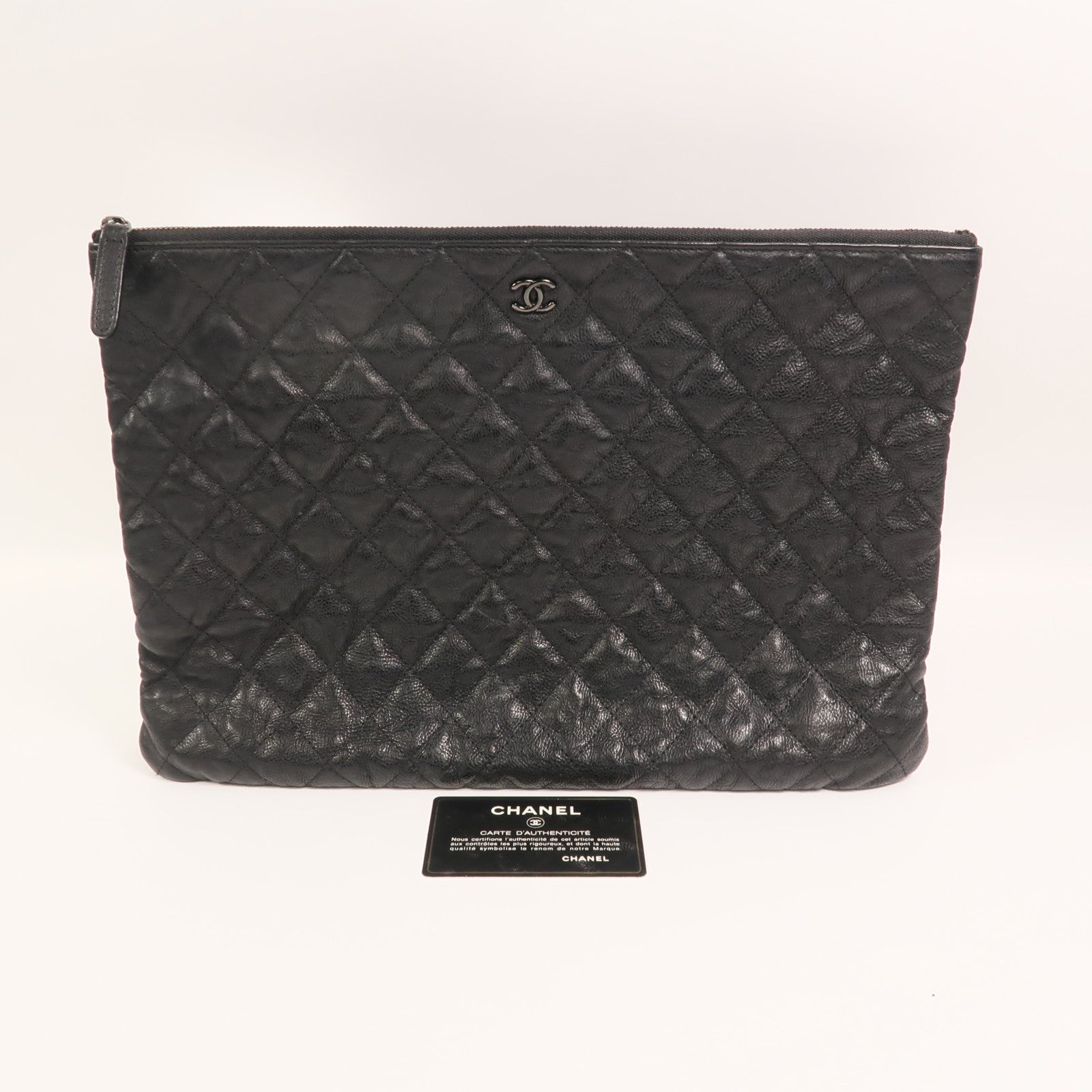 CHANEL 牛皮皮革Clutch手拿包