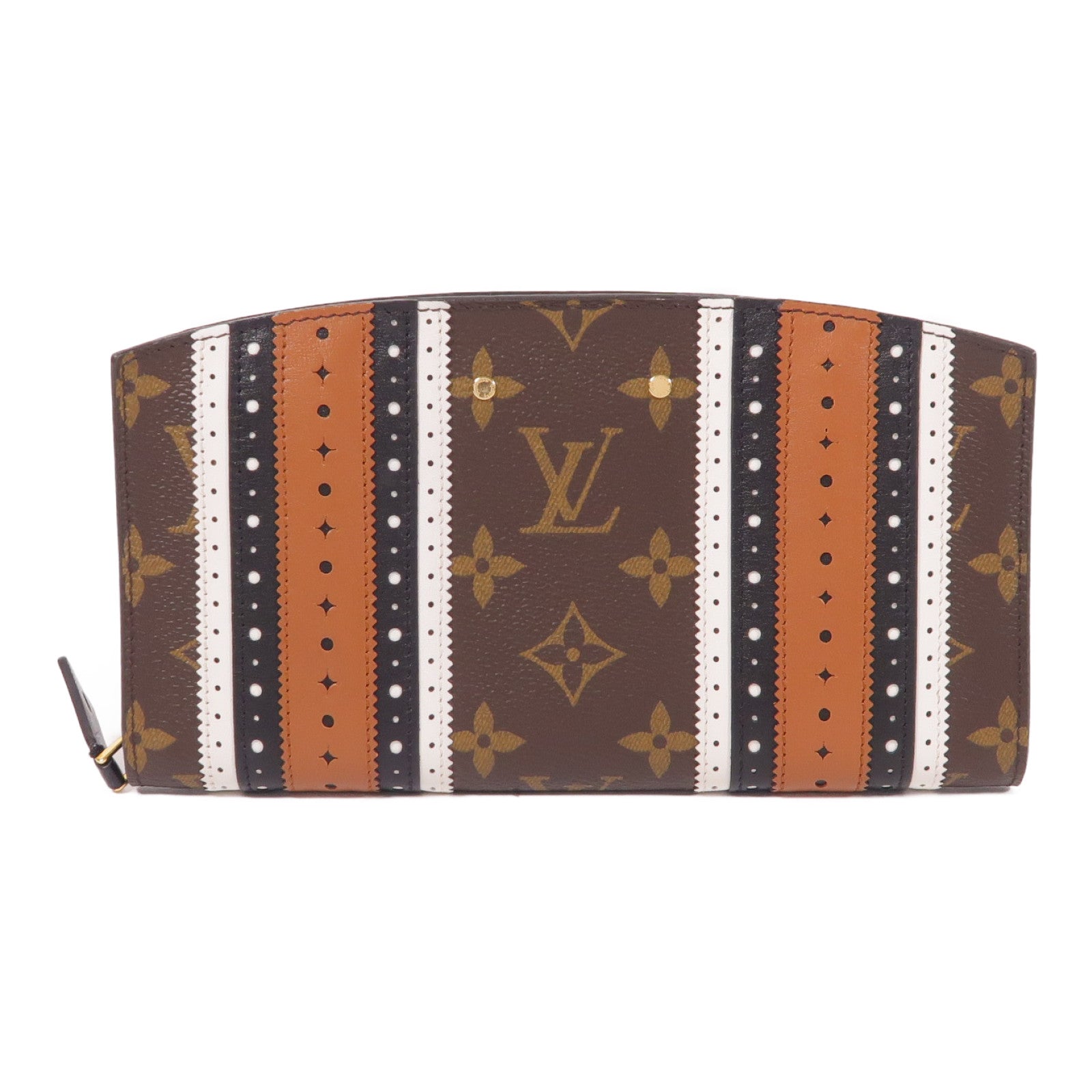 LOUIS VUITTON Monogram Steamer Zippy Wallet金扣長錢包