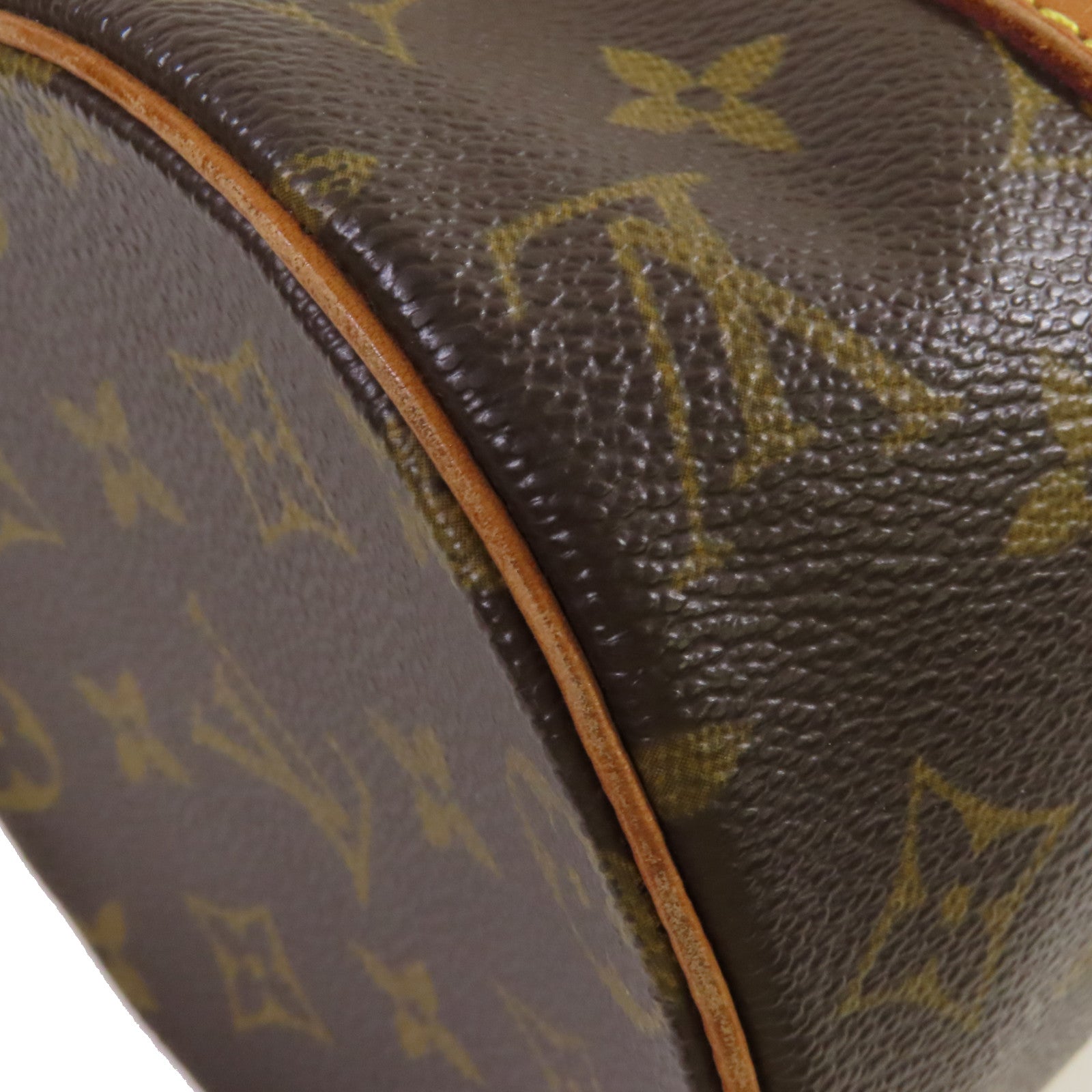 LOUIS VUITTON 【激減優惠】Monogram Papillon PM Handbag金扣手挽袋啡色