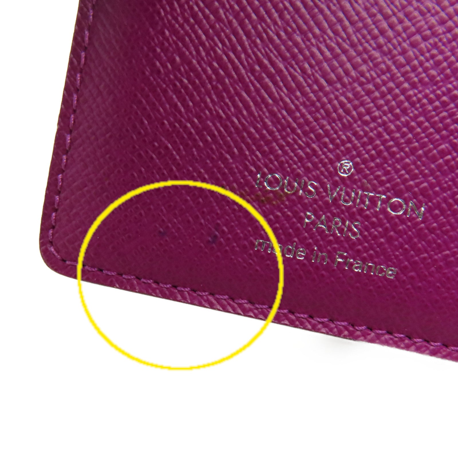 LOUIS VUITTON 【清倉大減價】Epi Joey Wallet銀扣短錢包紫色