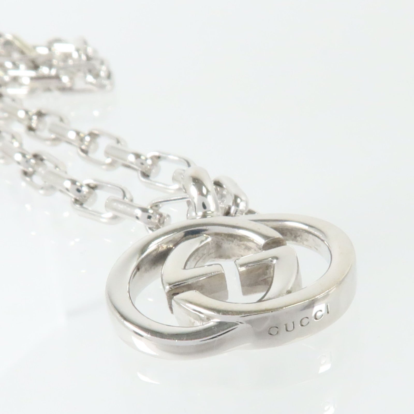 GUCCI 925純銀GG Necklace項鏈
