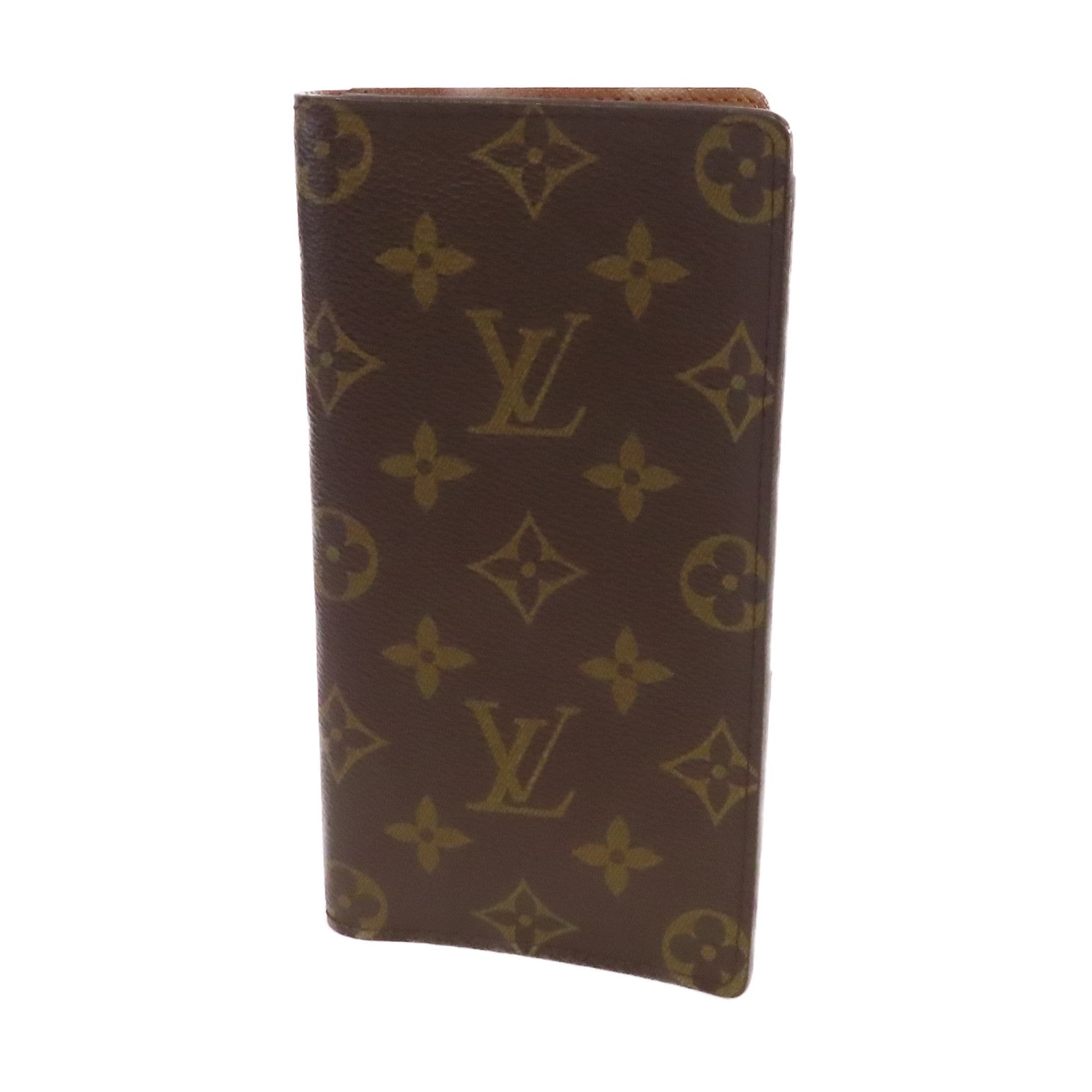 LOUIS VUITTON 【激減優惠】Monogram Porte Valeurs Cartes Credit Bifold Long Wallet長錢包啡色