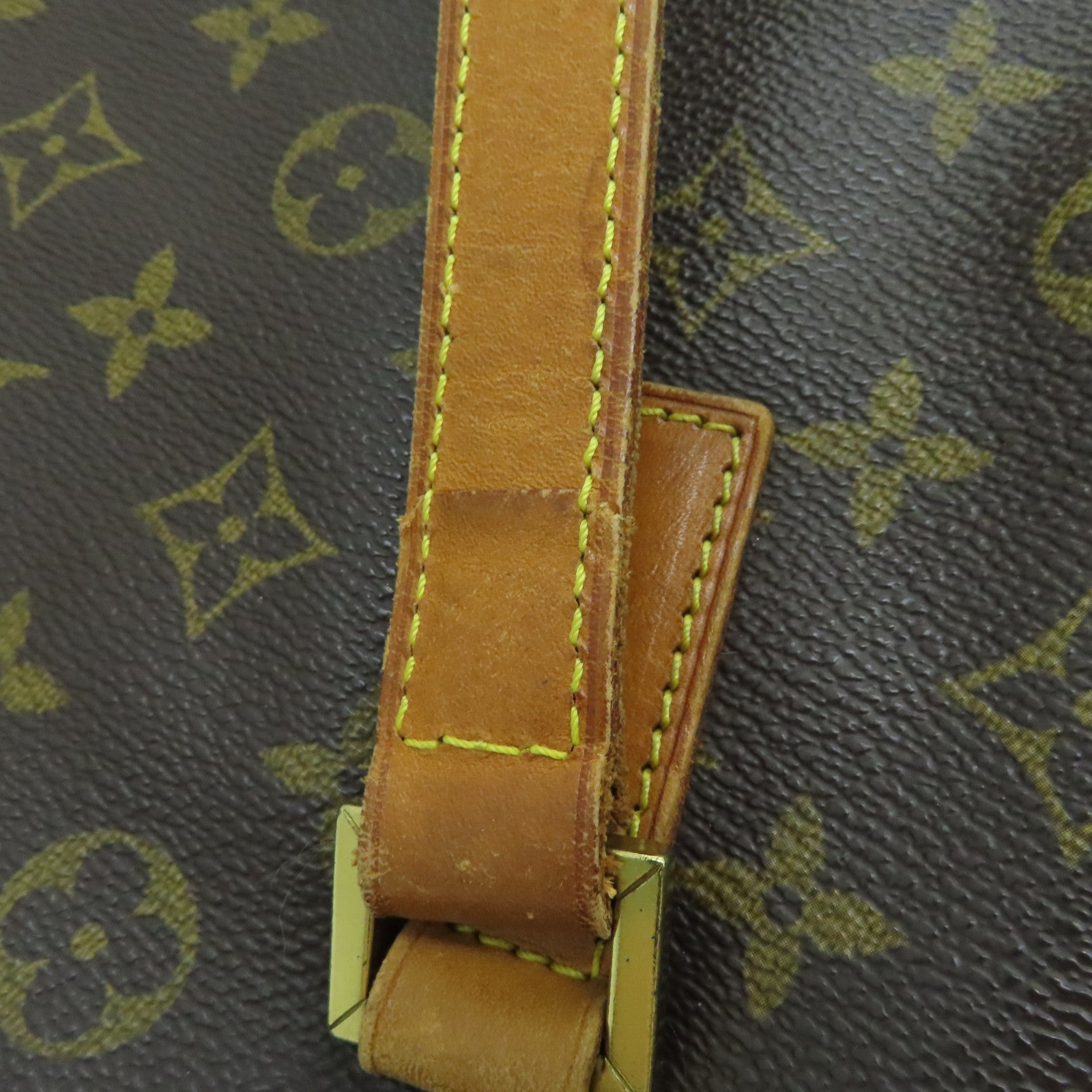 LOUIS VUITTON 【激減優惠】Monogram Cabas Alto Tote Bag金扣手挽袋啡色