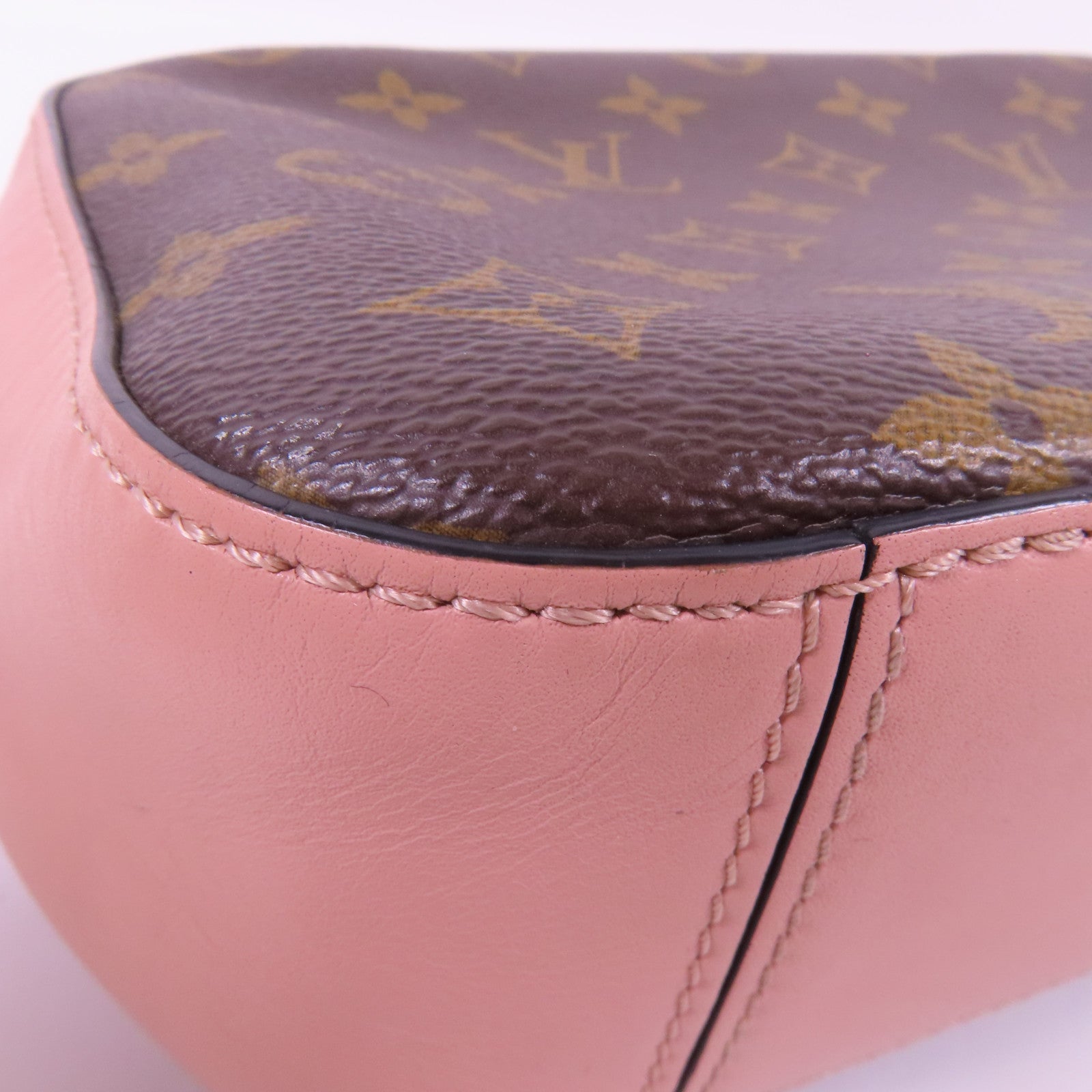 LOUIS VUITTON 【激減優惠】Monogram Saintonge金扣手挽肩背兩用袋