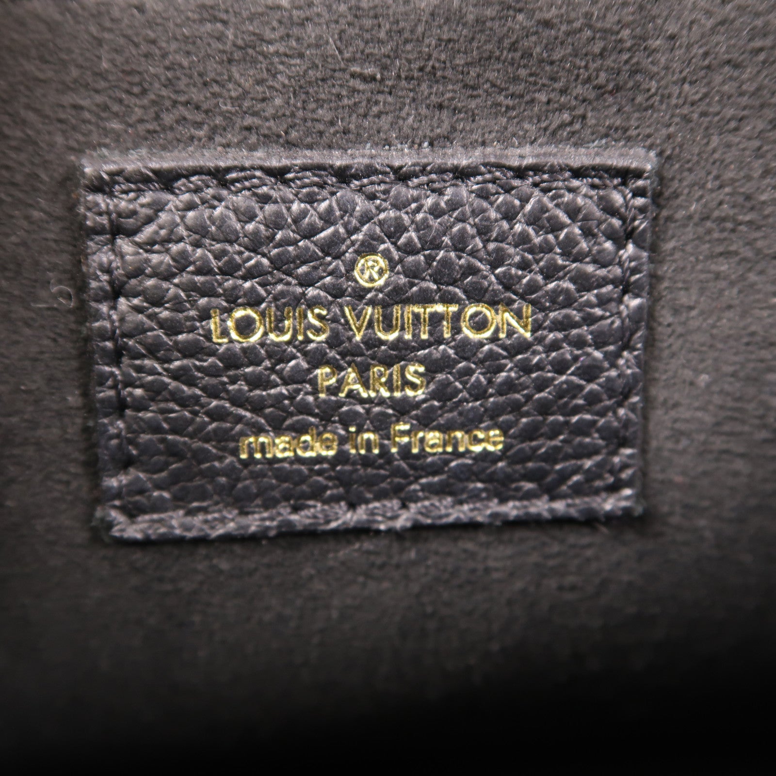 LOUIS VUITTON LV GHW Vavin PM Shoulder Bag M44151 Monogram Empreinte Black