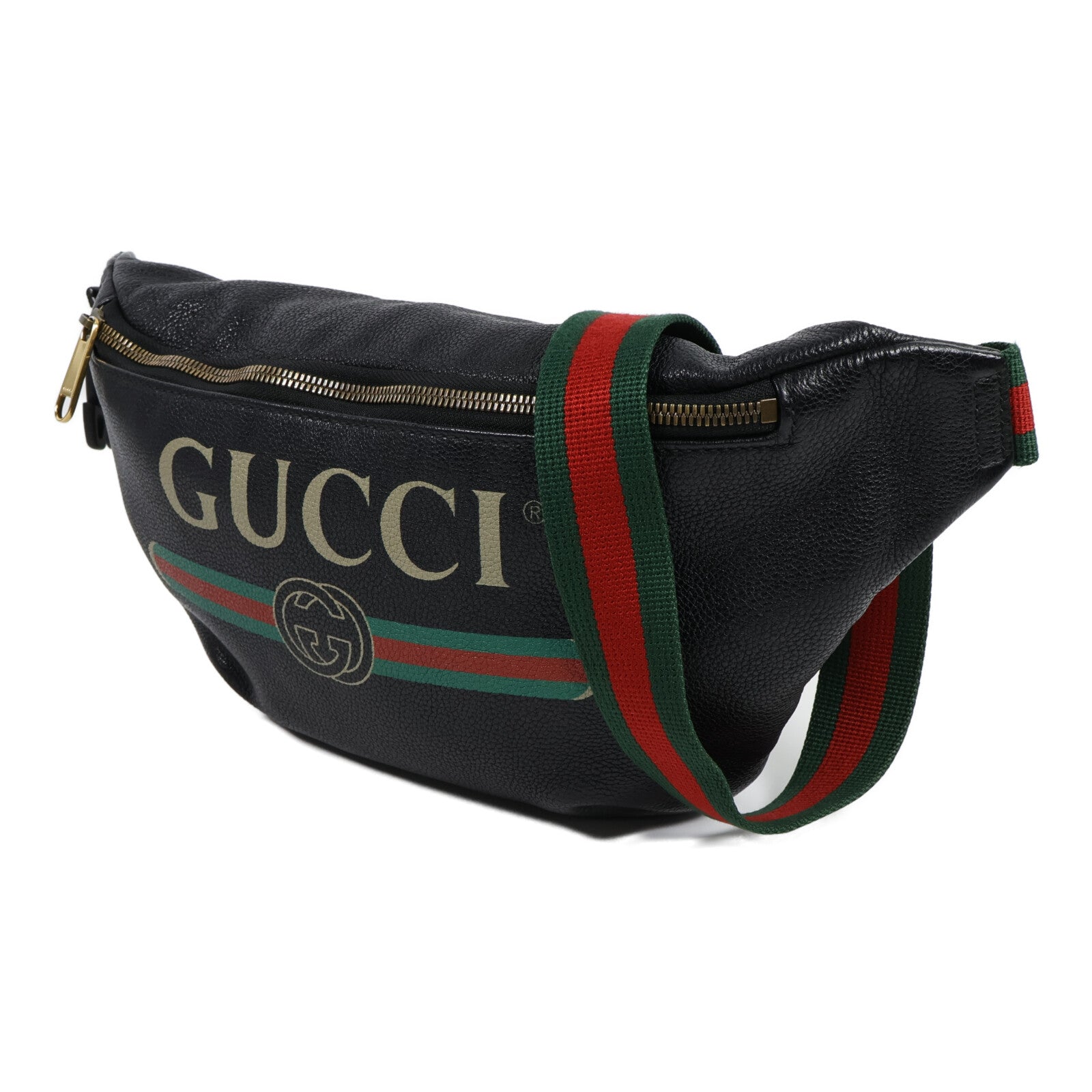 GUCCI 牛皮皮革Waist Bag腰包