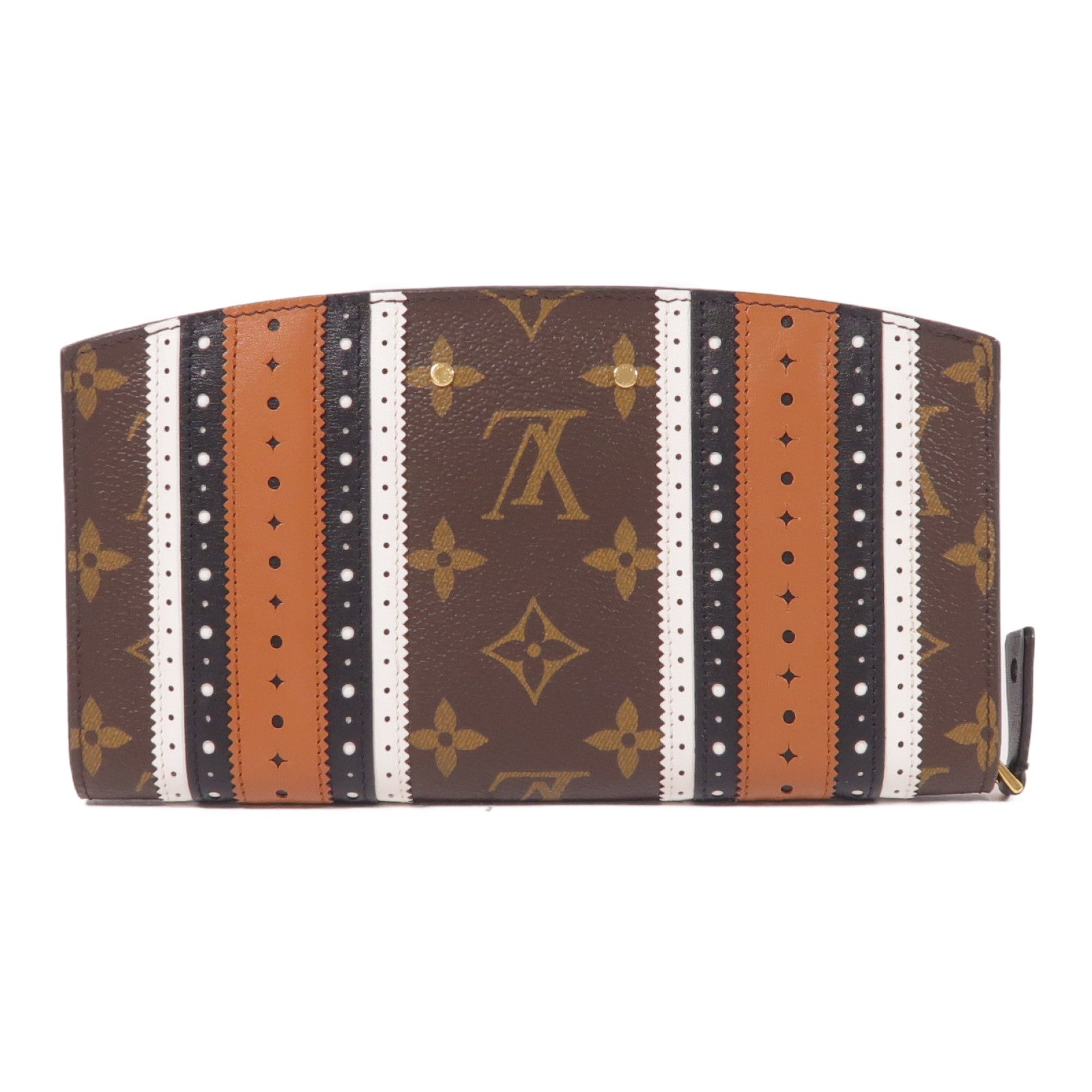 LOUIS VUITTON Monogram Steamer Zippy Wallet金扣長錢包
