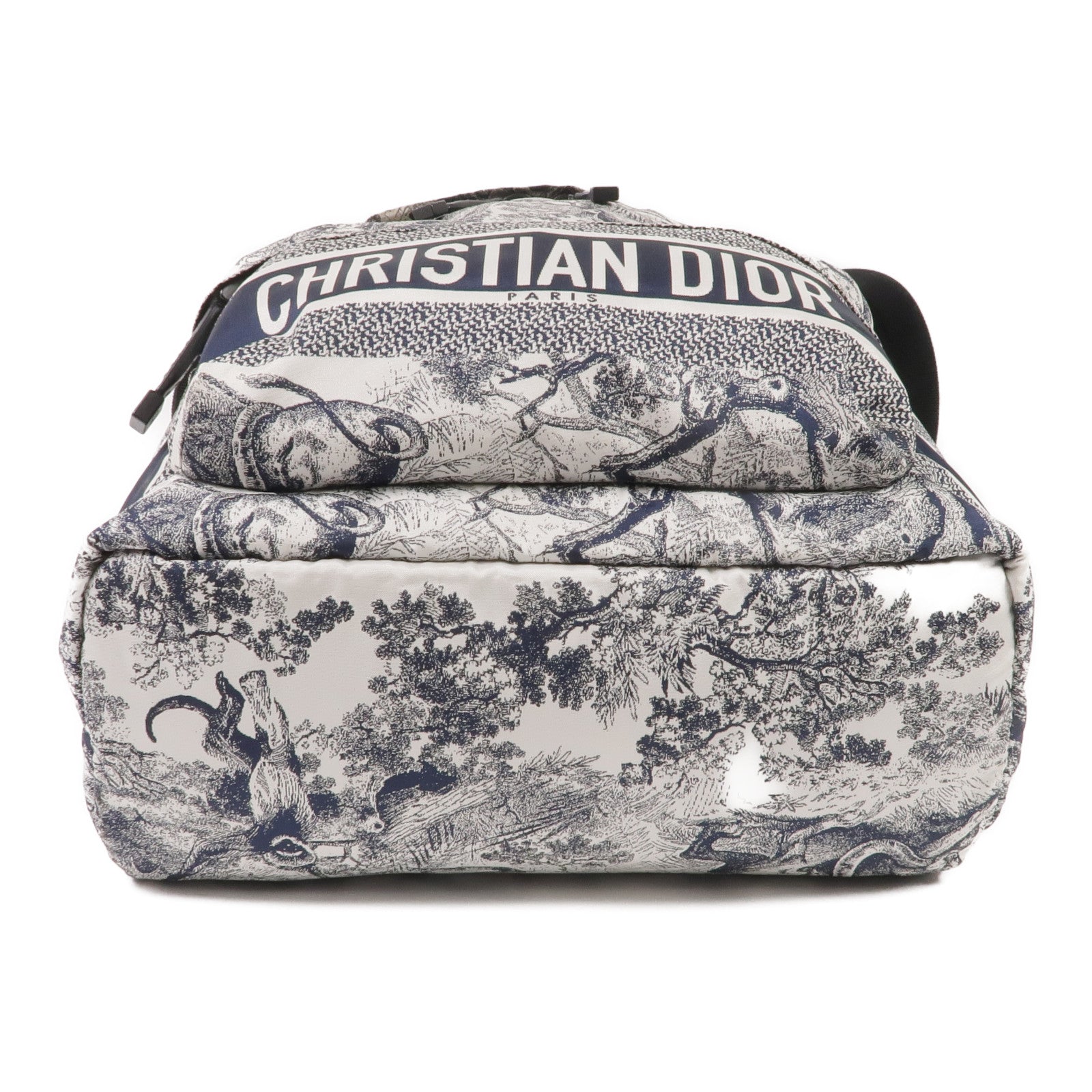 Dior 帆布Toile de Jouy Backpack背包