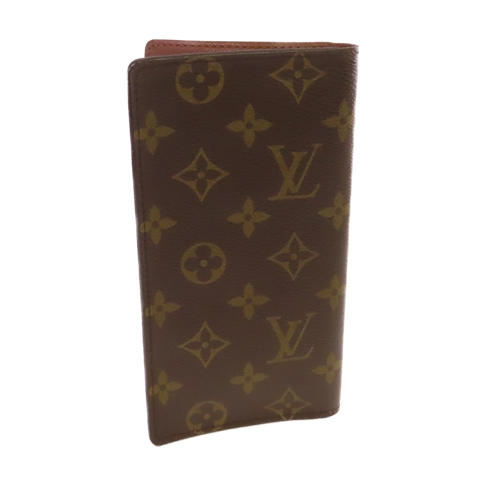 LOUIS VUITTON 【激減優惠】Monogram Porte Valeurs Cartes Credit Bifold Long Wallet長錢包啡色