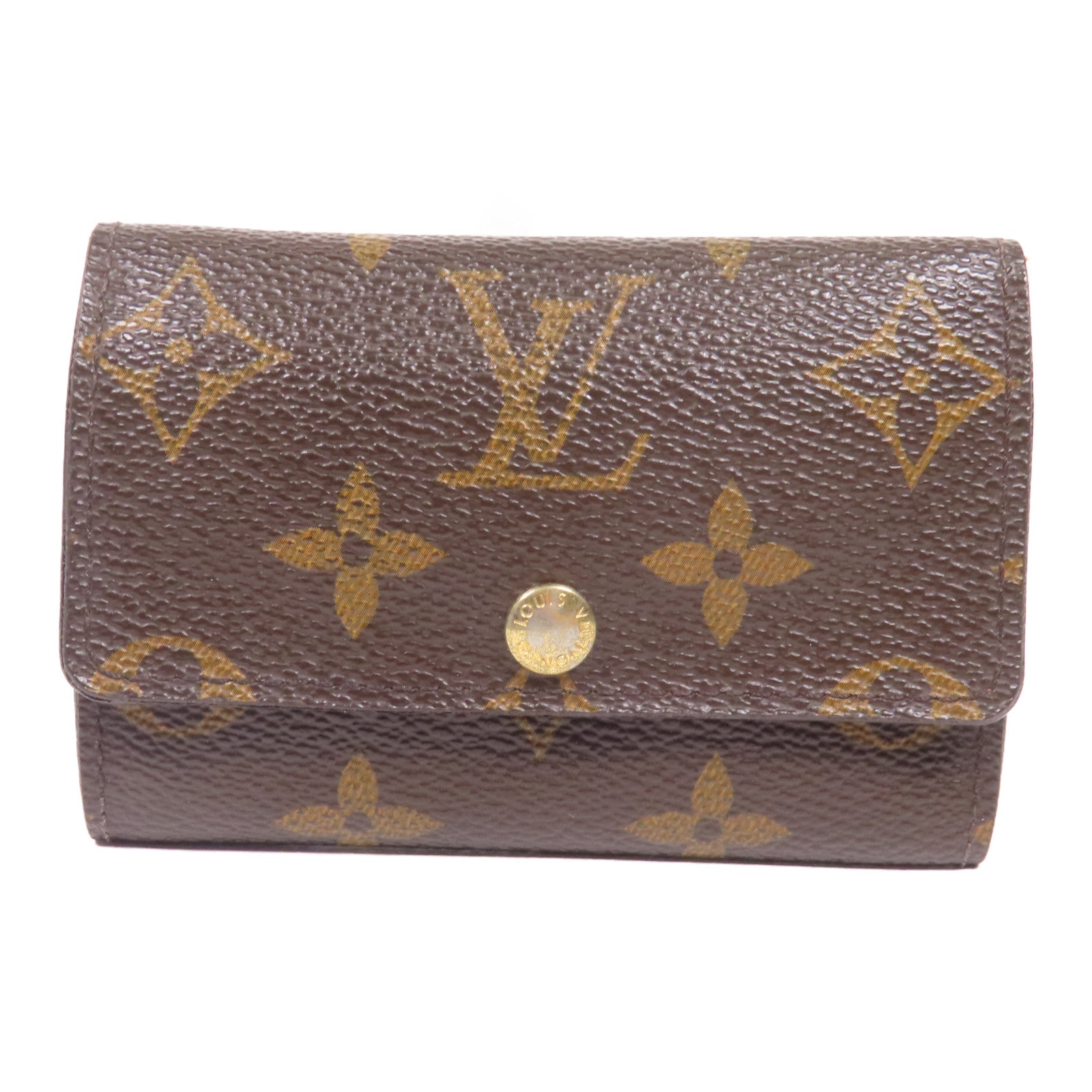 LOUIS VUITTON Monogram 6 Key Holder金扣鎖匙包