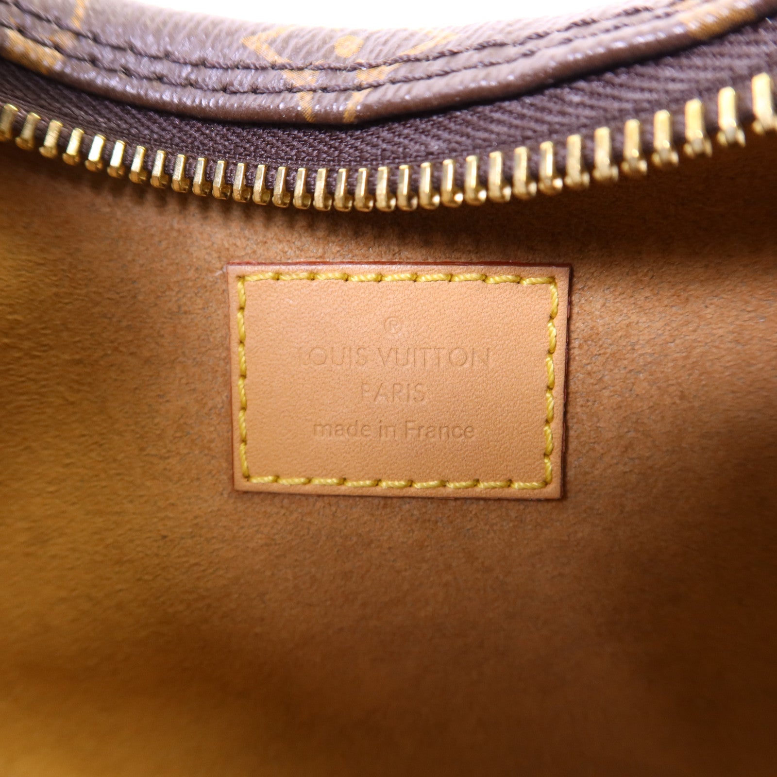 LOUIS VUITTON Monogram Loop金扣肩背袋棕色