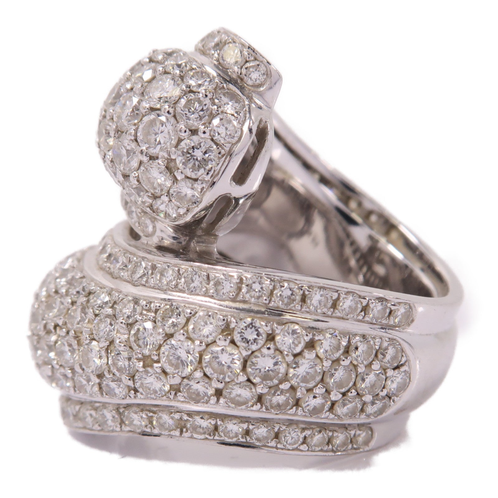 JEWELRY 【激減優惠】18K白金Diamond Ring鑽石戒指US#6