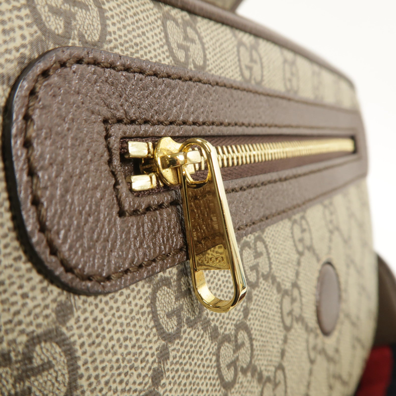 GUCCI 塗層帆布Ophidia small手挽肩背兩用袋