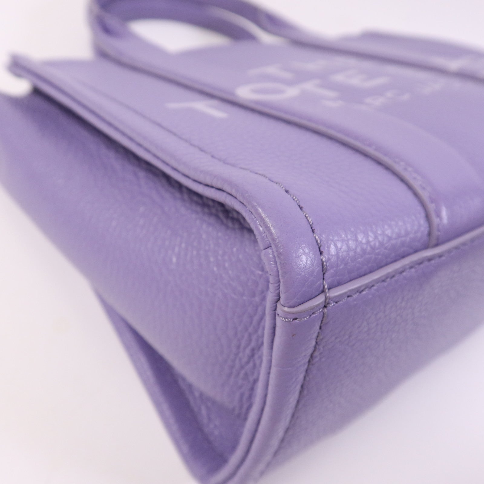 MARC JACOBS 牛皮皮革Shoulder Bag銀扣手挽肩背兩用袋