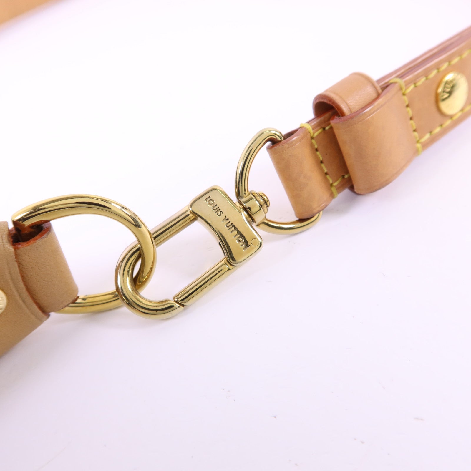 LOUIS VUITTON Monogram Loop金扣肩背袋棕色
