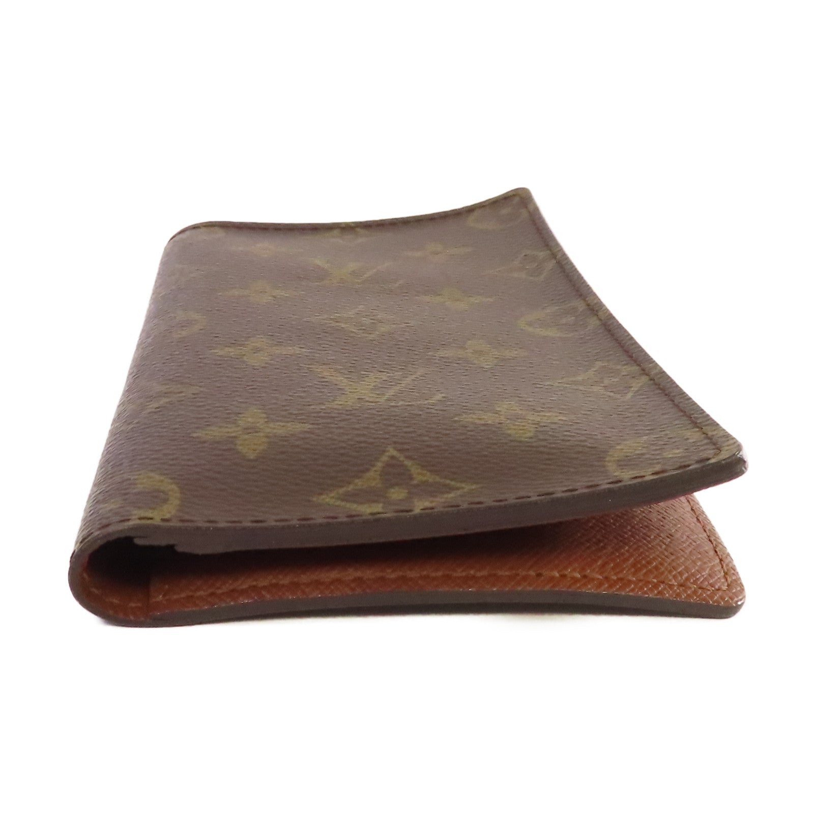 LOUIS VUITTON 【激減優惠】Monogram Porte Valeurs Cartes Credit Bifold Long Wallet長錢包啡色
