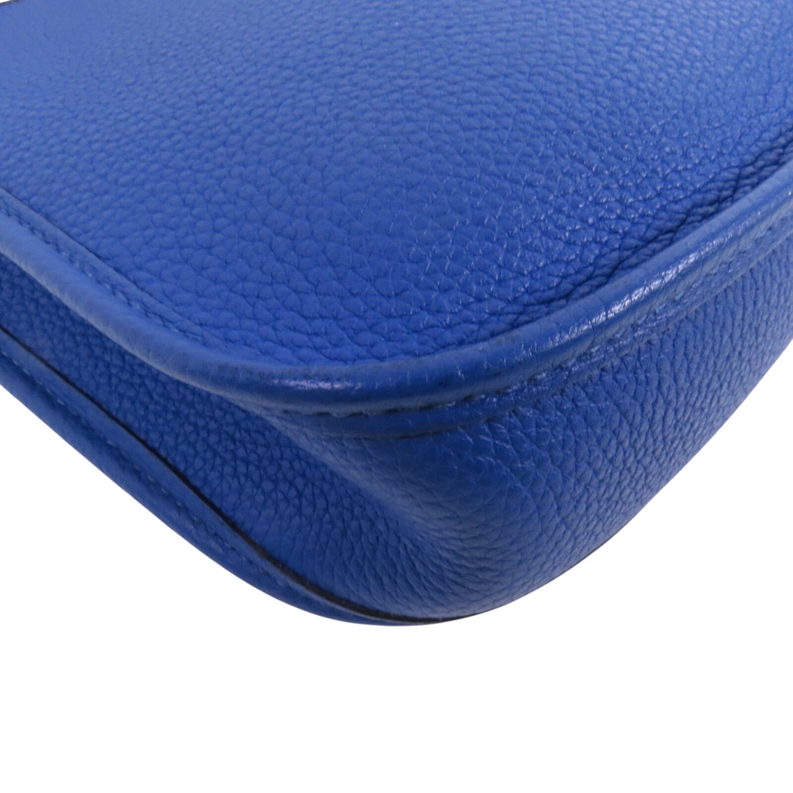 HERMES Clemence皮革Evelyne TPM銀扣肩背袋