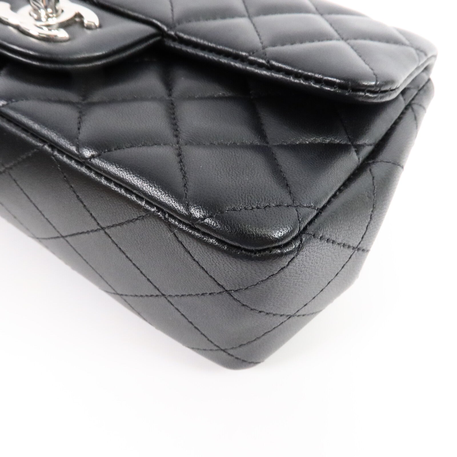 CHANEL 羊皮皮革Classic 20肩背袋