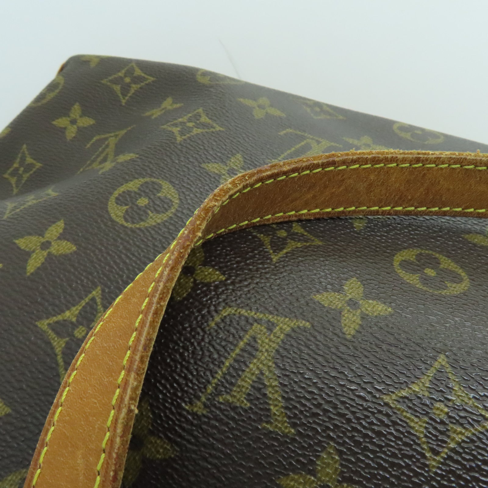 LOUIS VUITTON 【激減優惠】Monogram Cabas Alto Tote Bag金扣手挽袋啡色