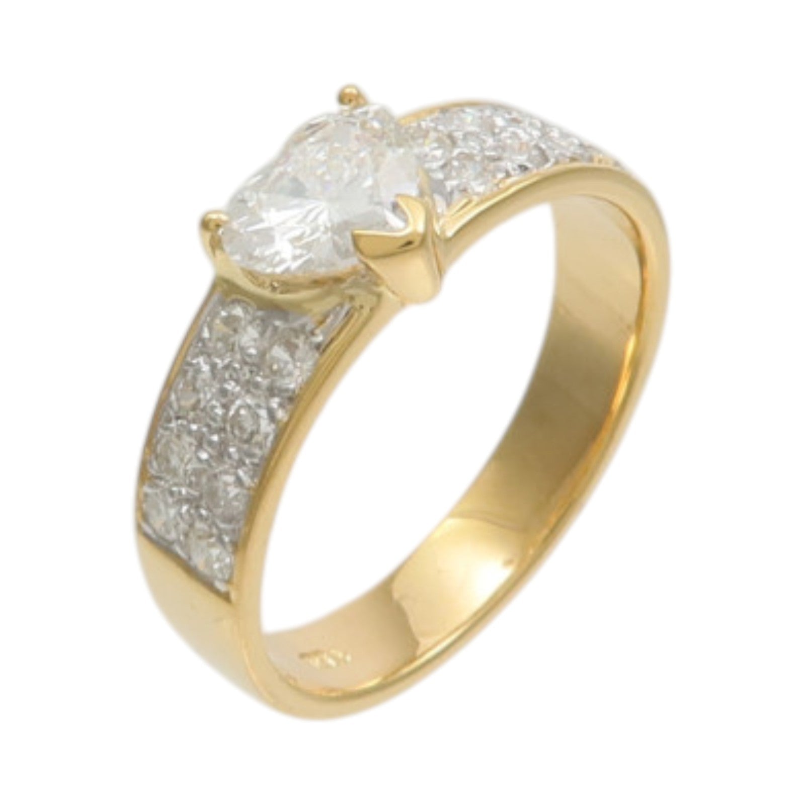 JEWELRY 18K黃金/白金Diamond Ring鑽石戒指