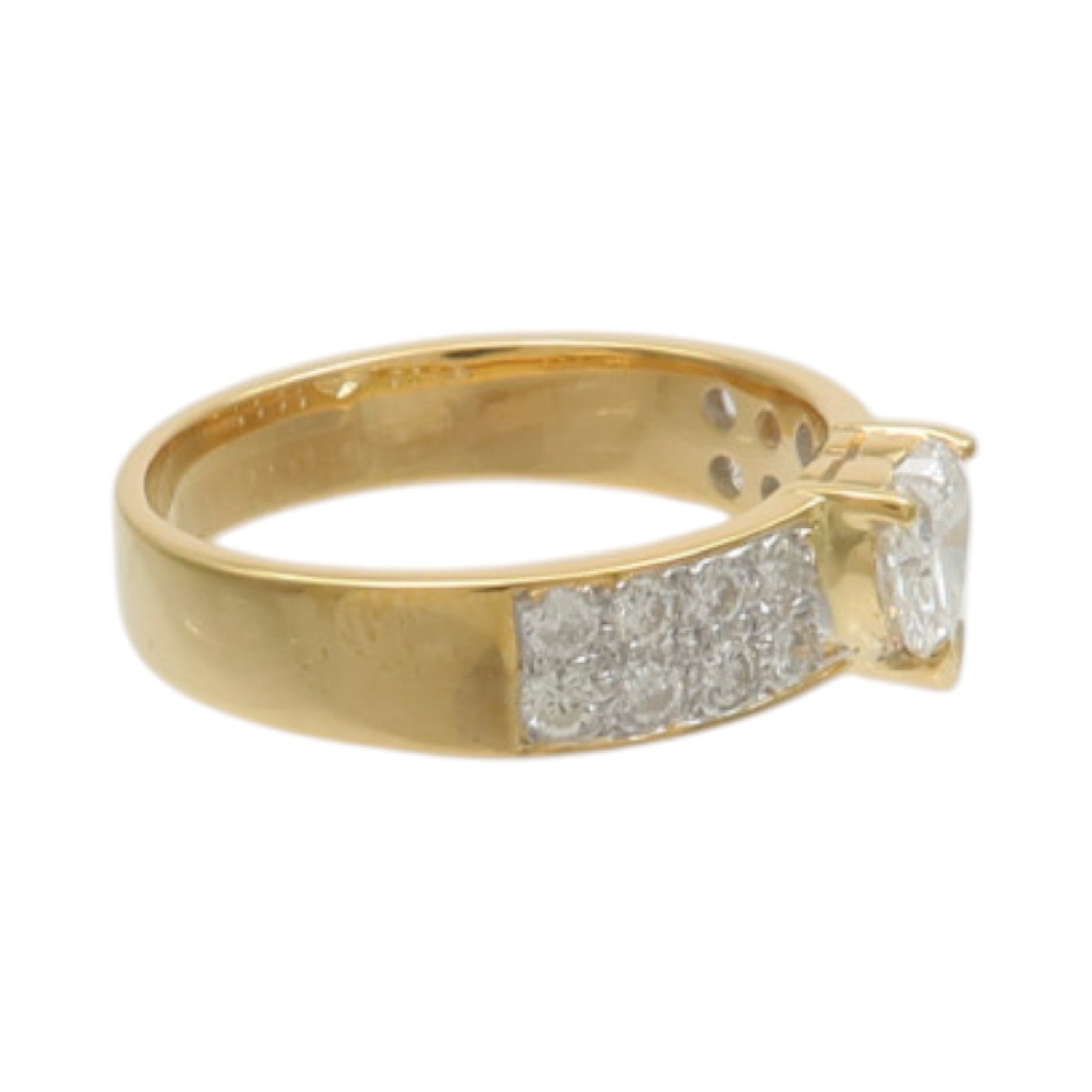JEWELRY 18K黃金/白金Diamond Ring鑽石戒指