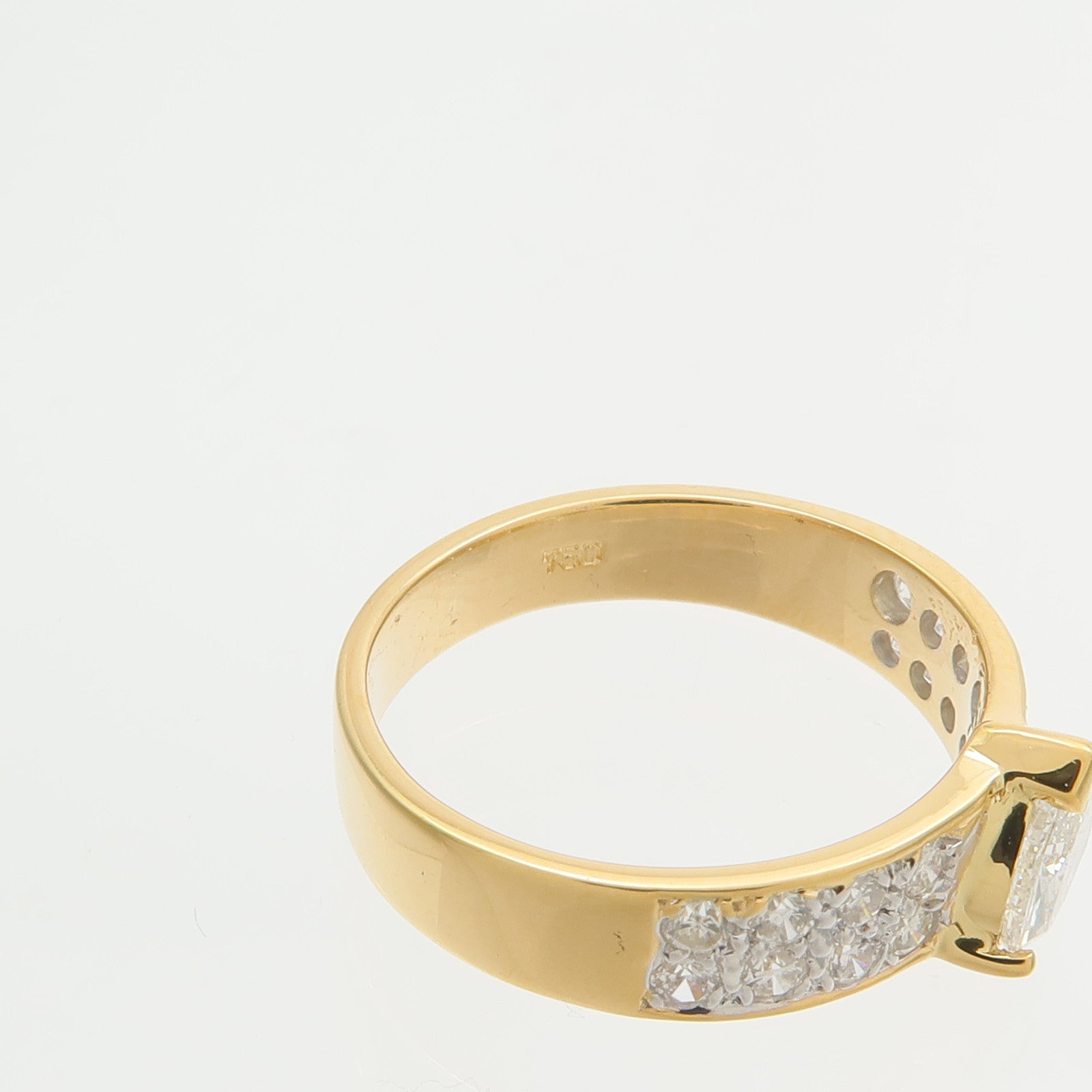 JEWELRY 18K黃金/白金Diamond Ring鑽石戒指