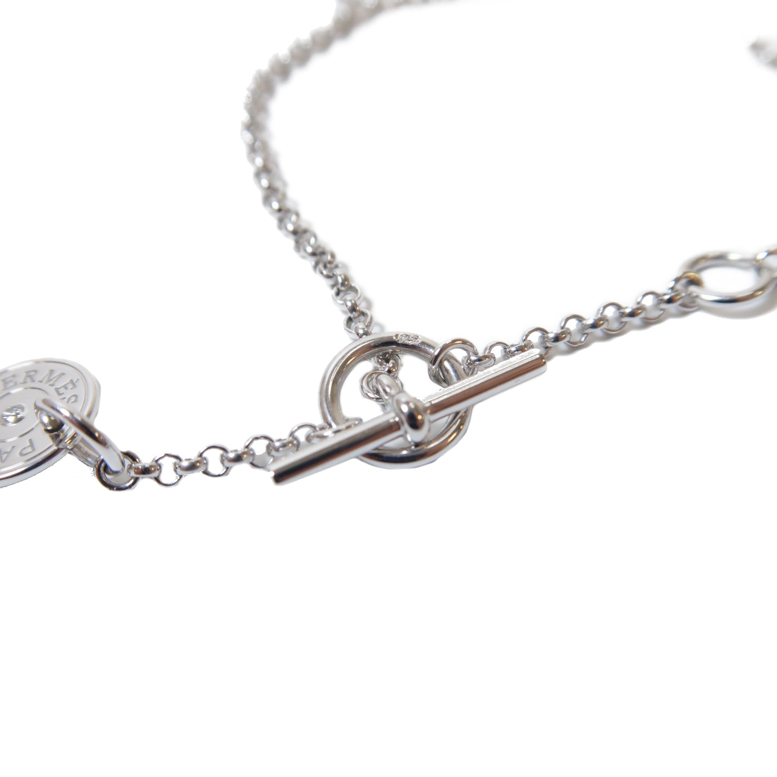 HERMES **【激減優惠】18K白金Bracelet手鏈銀色