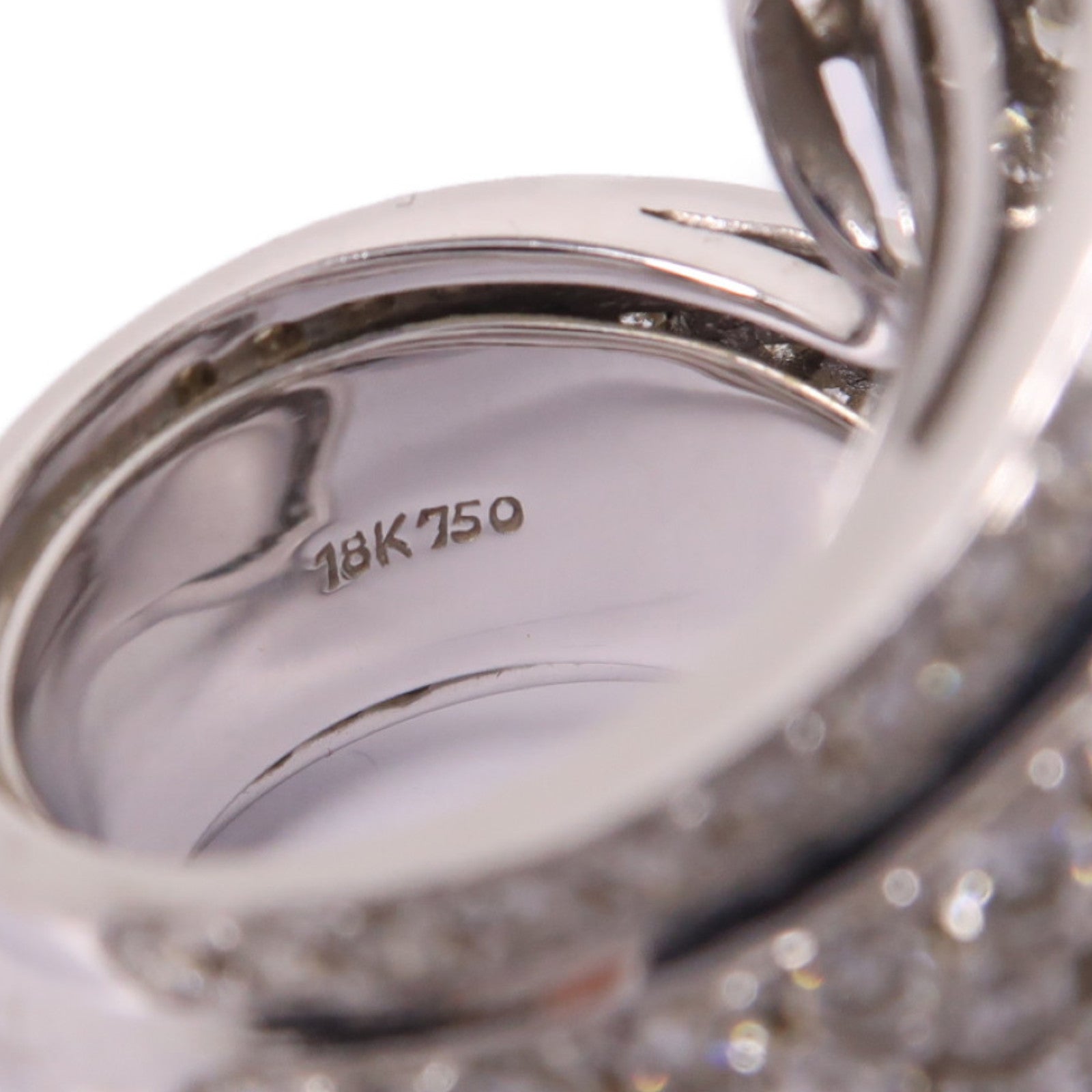 JEWELRY 【激減優惠】18K白金Diamond Ring鑽石戒指US#6