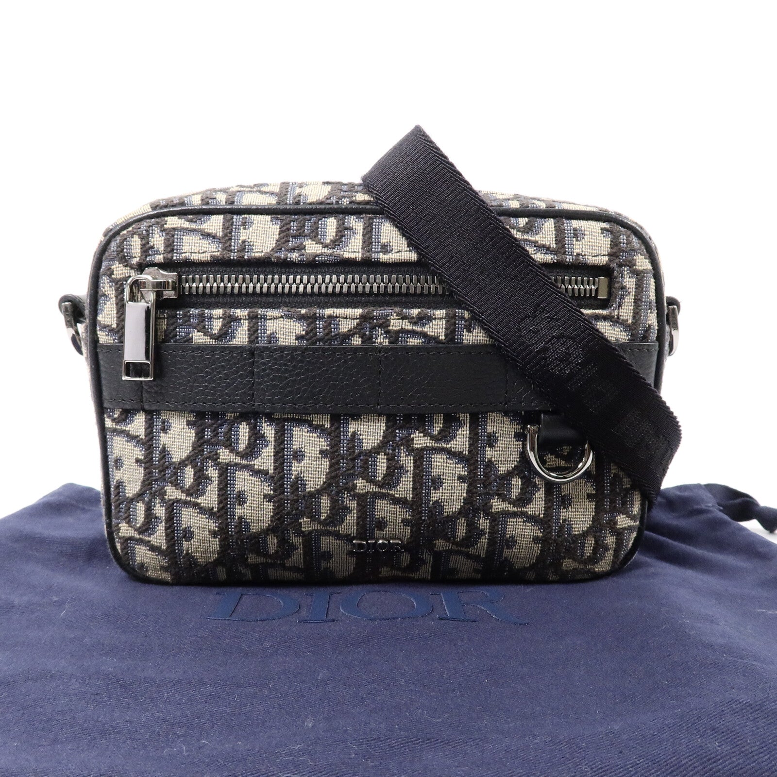 Dior 帆布Safari Mini Messenger肩背袋