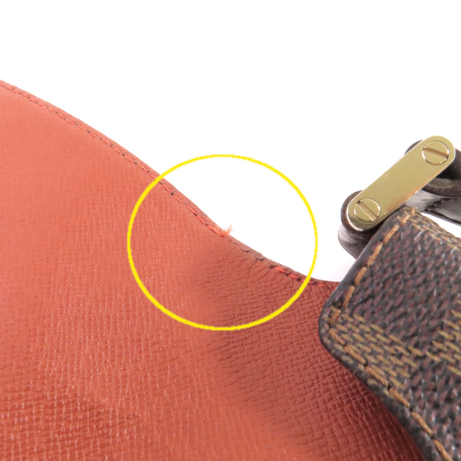 LOUIS VUITTON 【激減優惠】Damier Ebene Musette Shoulder Bag金扣肩背袋啡色