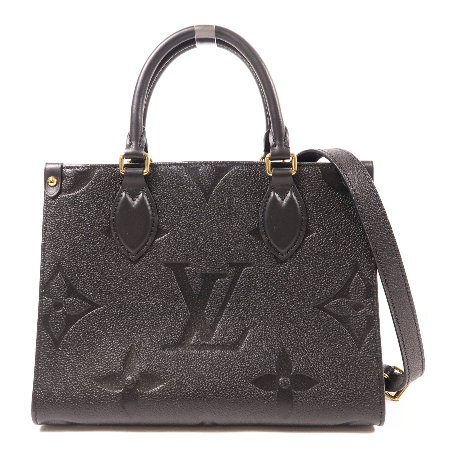 LOUIS VUITTON LV GHW On The Go PM 2 Way Bag M45653 Monogram Empreinte Black