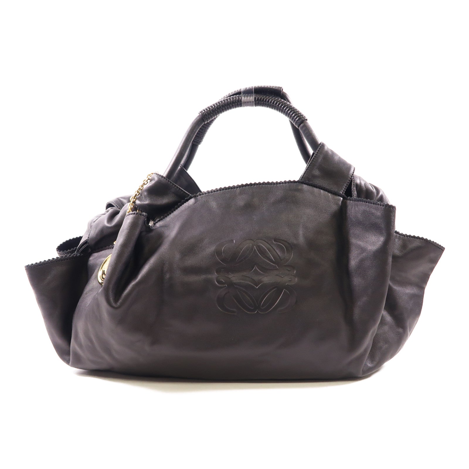 LOEWE 羊皮皮革Nappa Aire金扣手挽袋