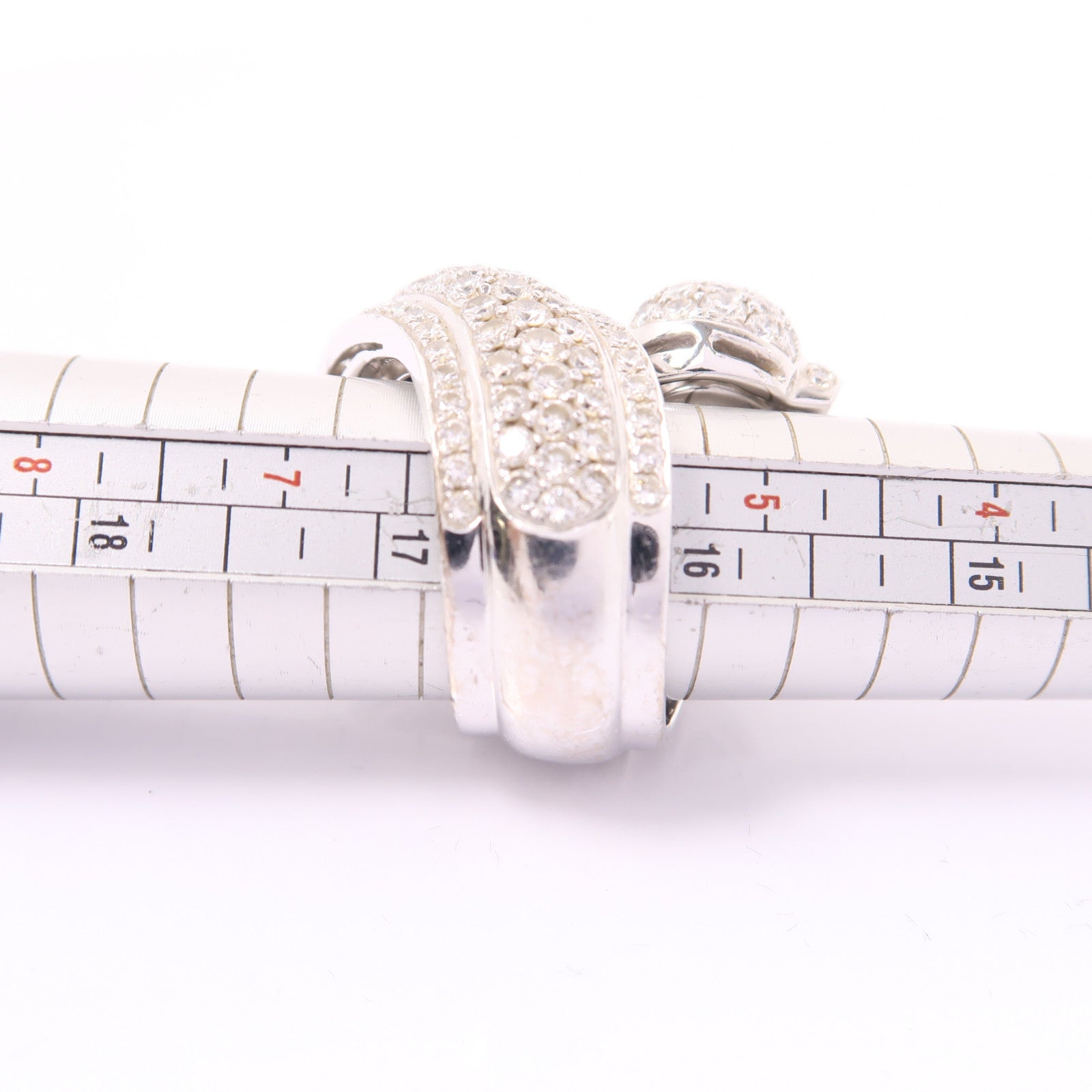 JEWELRY 【激減優惠】18K白金Diamond Ring鑽石戒指US#6